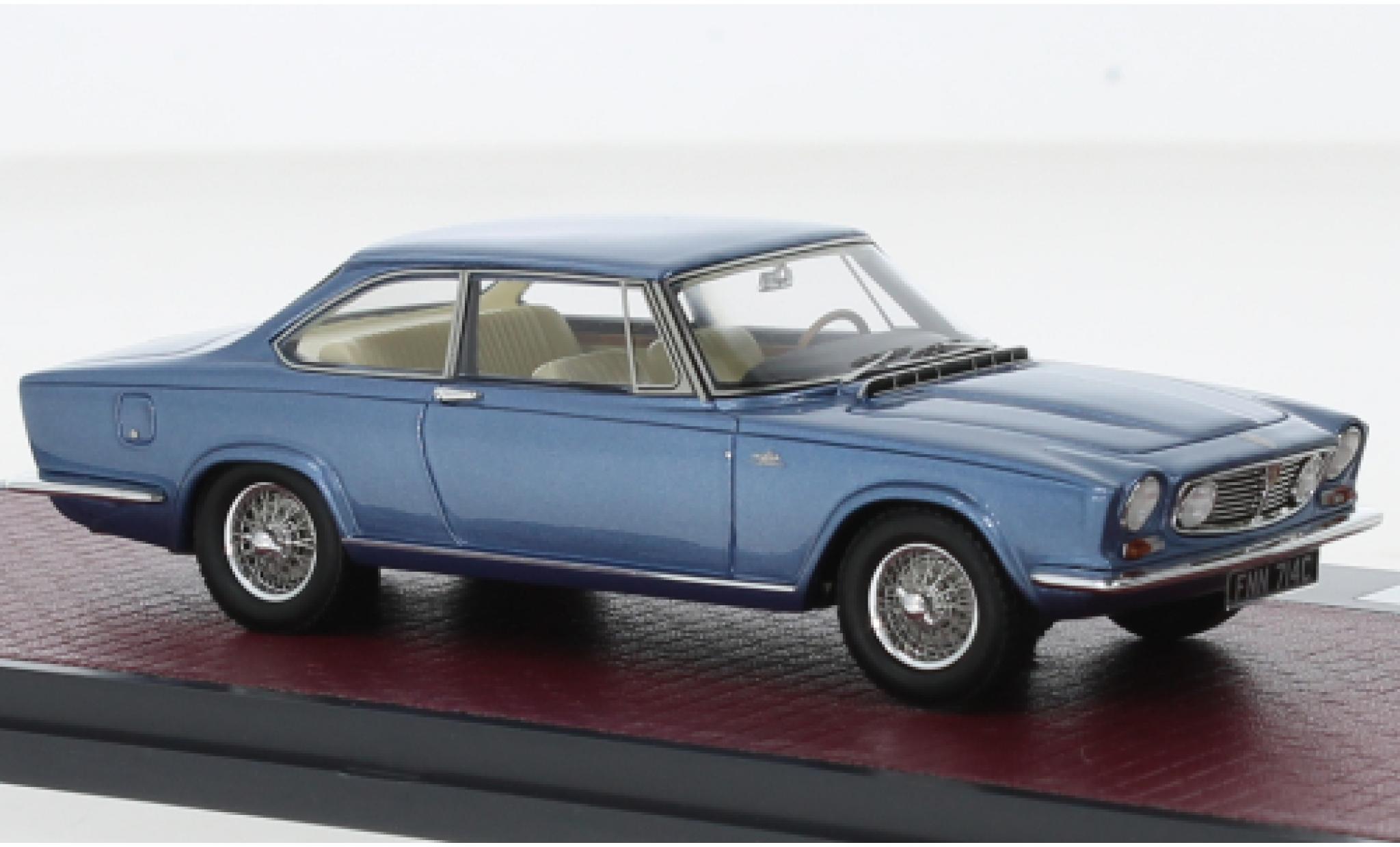 Jaguar S-Type 1/43 Matrix Frua metallise blu 1966 modellino in miniatura