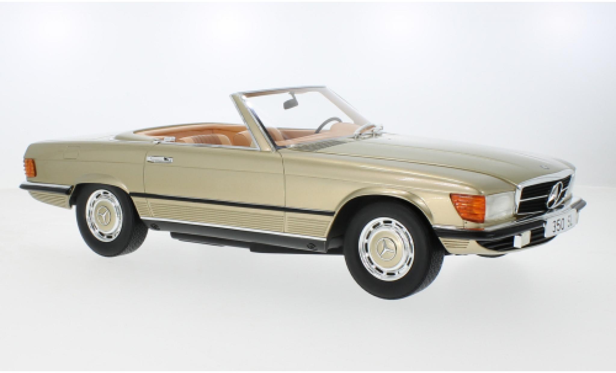 Mercedes 350 1/12 Matrix SL (R107) metallise beige 1979 modellino in miniatura