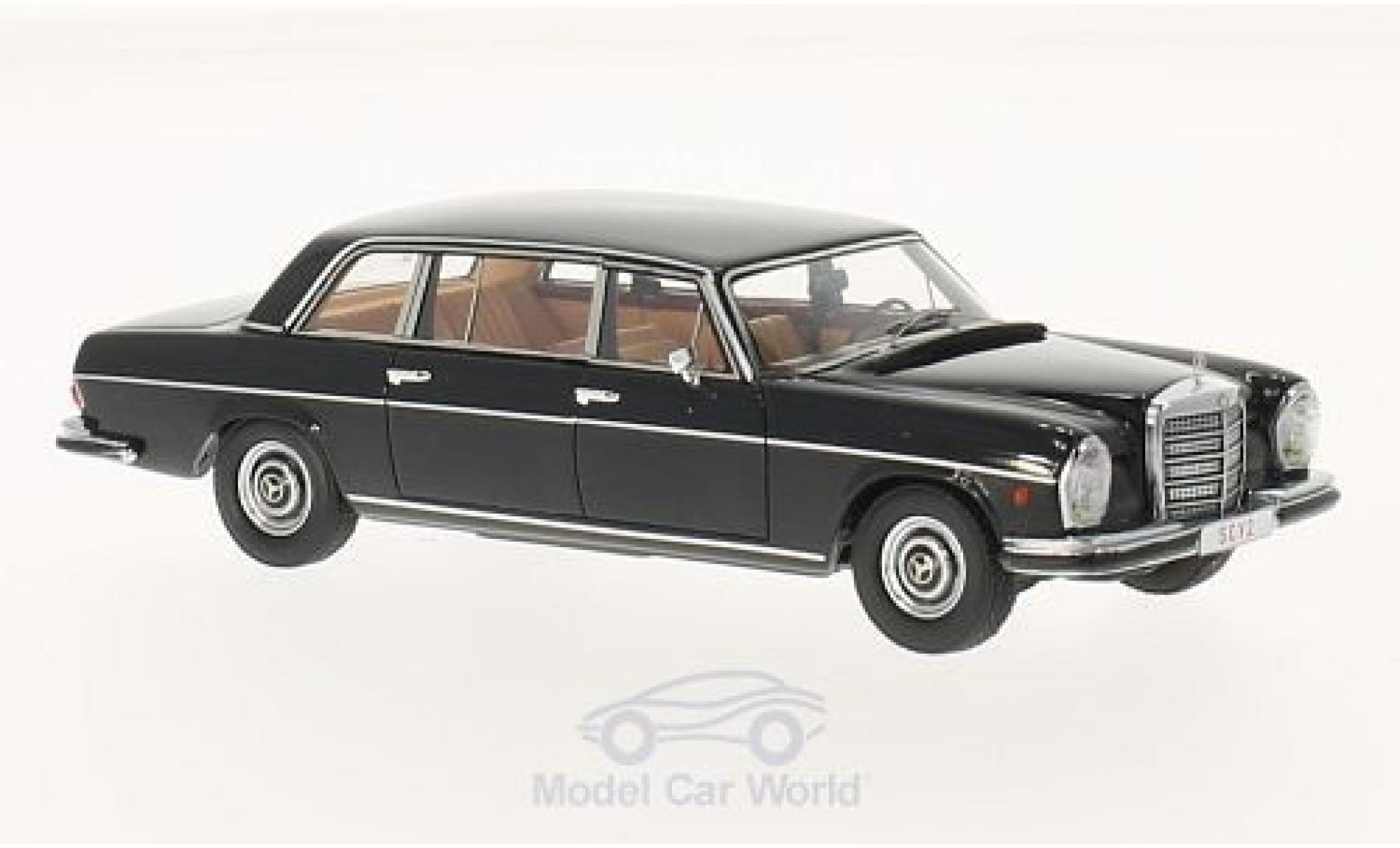 Mercedes 300 SEL 1/43 Matrix SEL W109 Lang nero 1967 modellino in miniatura