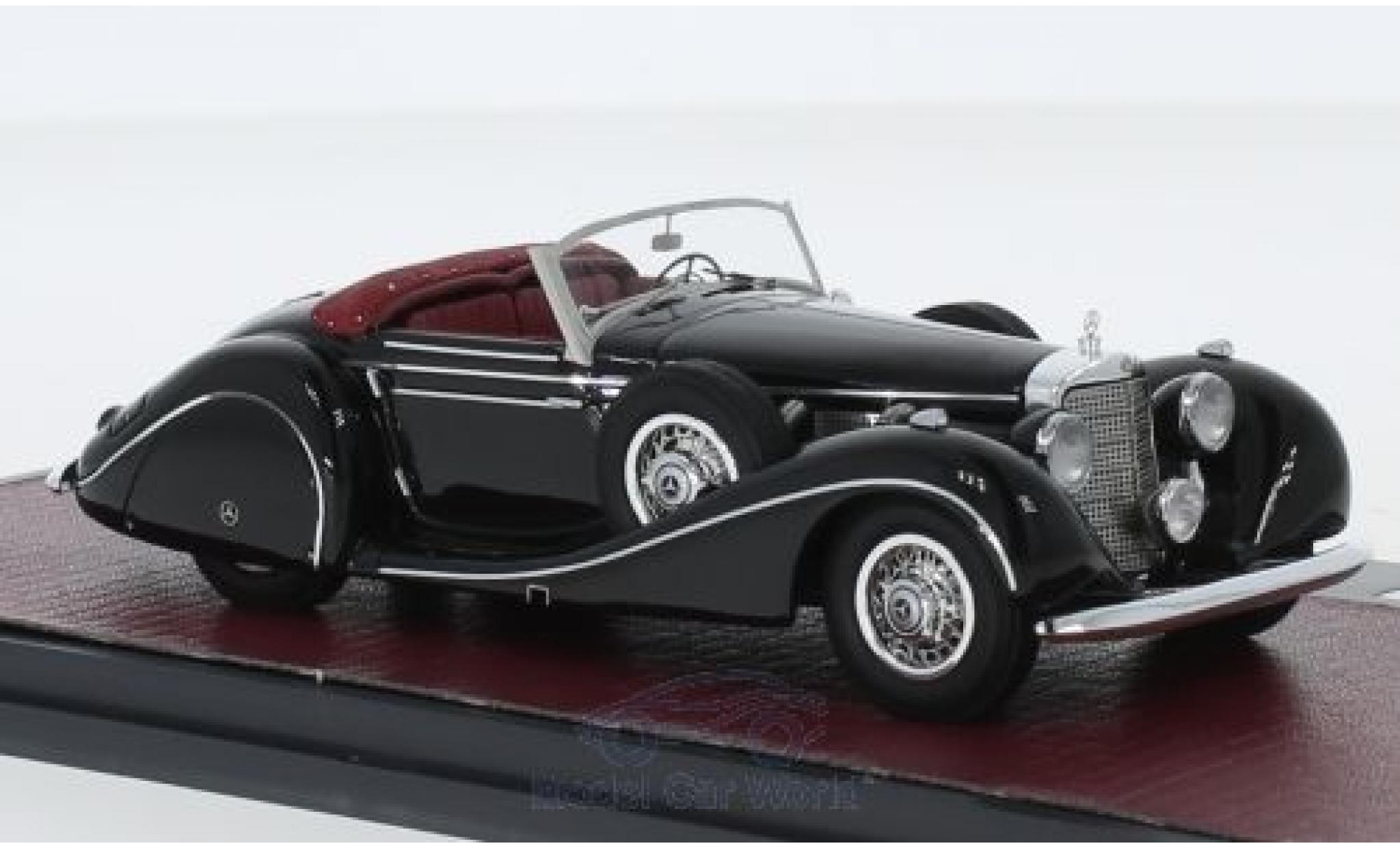 Mercedes 540 1/43 Matrix K Spezialroadster Sindelfingen nero 1939 modellino in miniatura