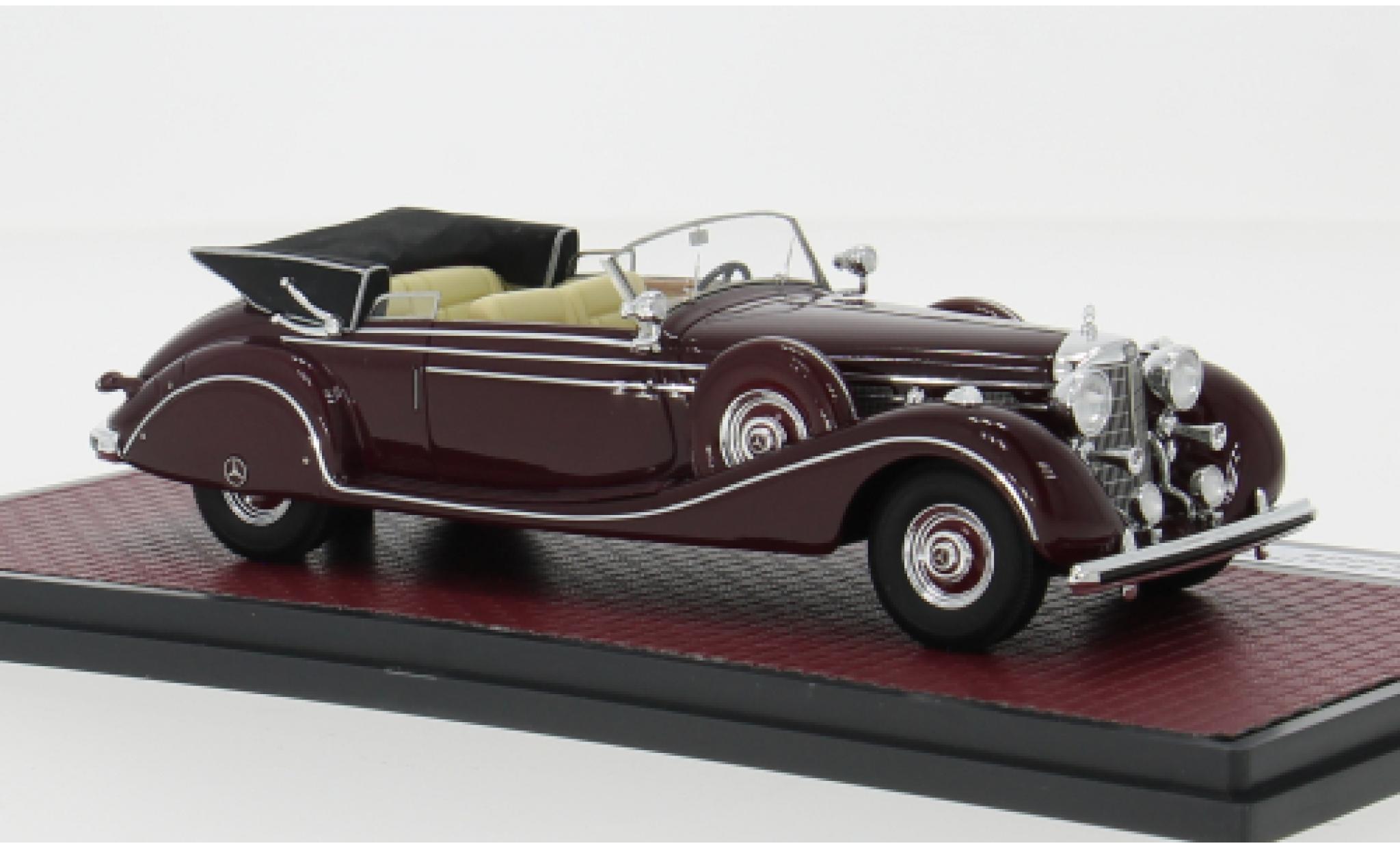 Mercedes 770 1/43 Matrix K (W150) Cabriolet B rot 1939 1:43 modellino in miniatura