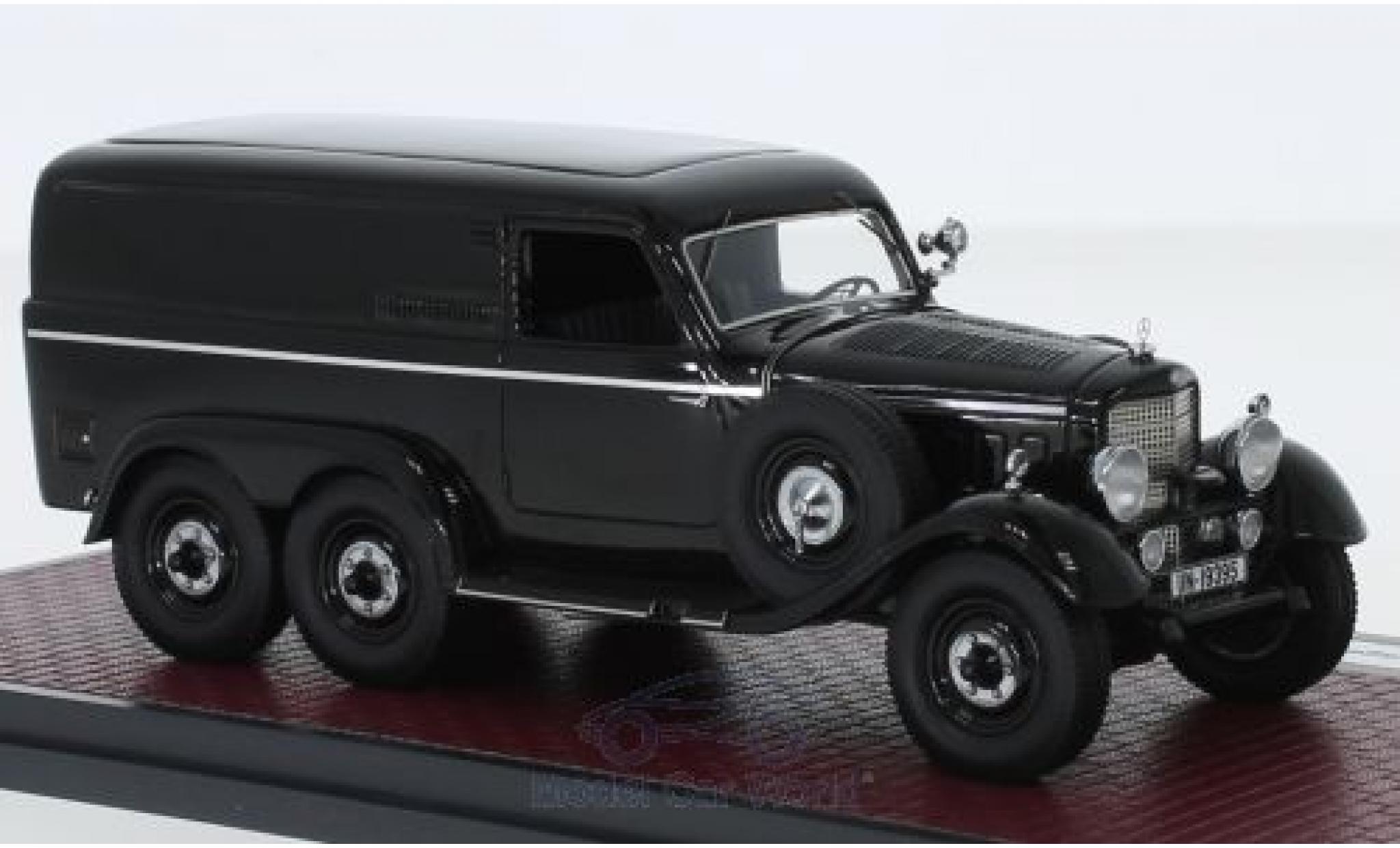 Mercedes G4 1/43 Matrix (W31) Kastenwagen nero 1939 modellino in miniatura