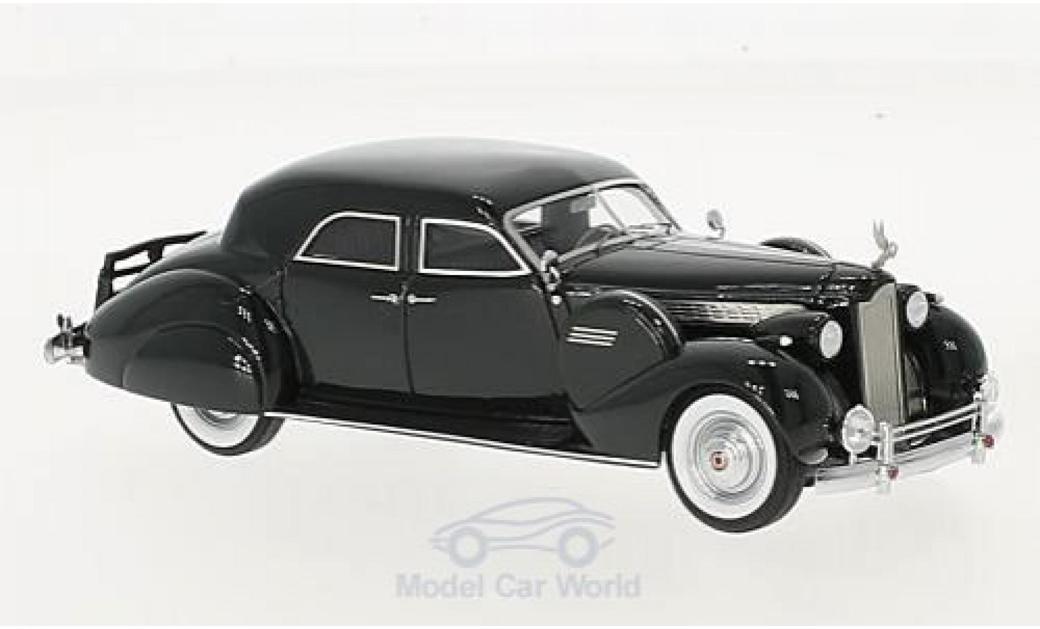 Packard Super 8 1/43 Matrix Sport Sedan by Darrin verde 1940 modellino in miniatura