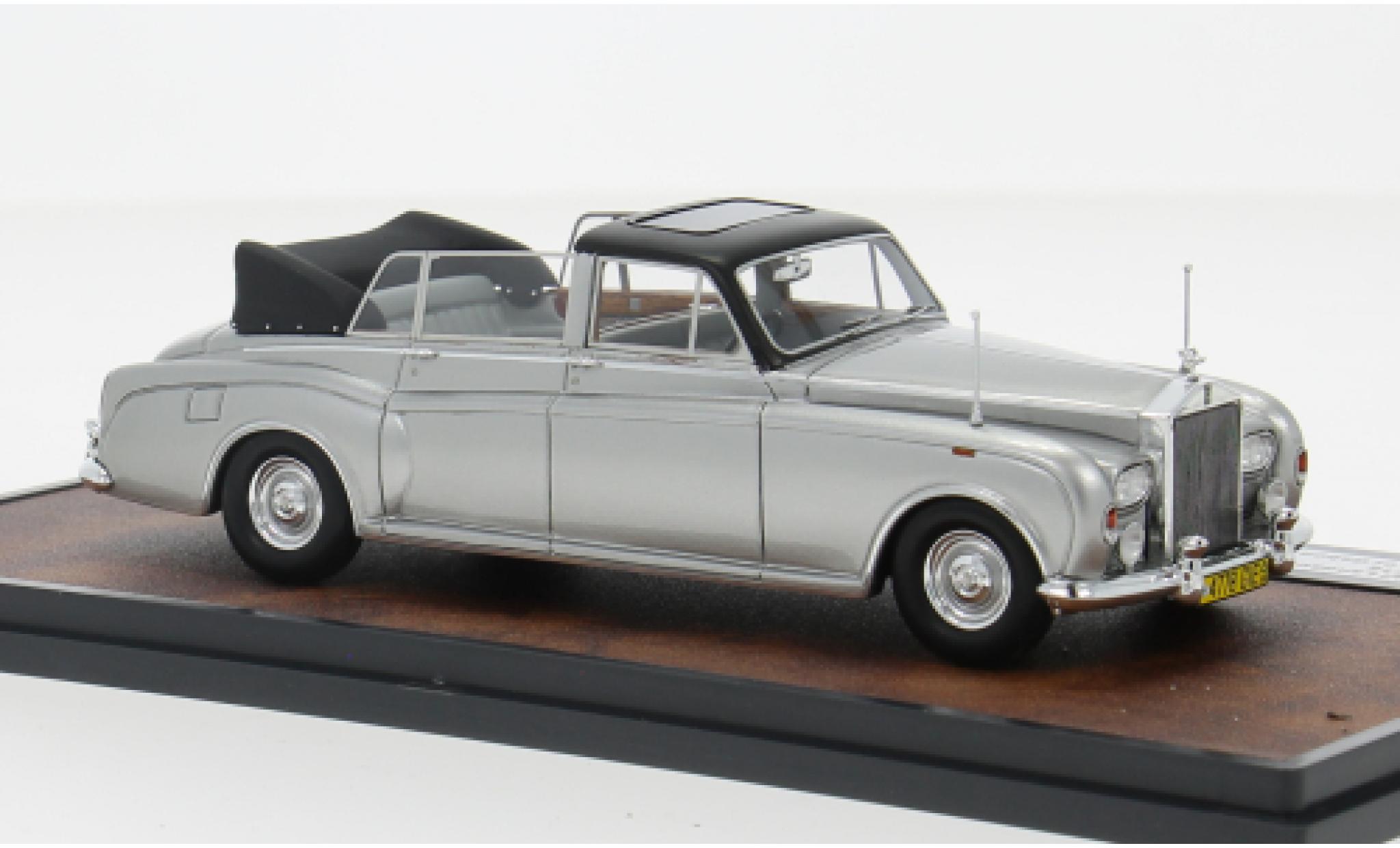 Rolls Royce Phantom 1/43 Matrix VI Landaulet silber 1973 1:43 modellino in miniatura
