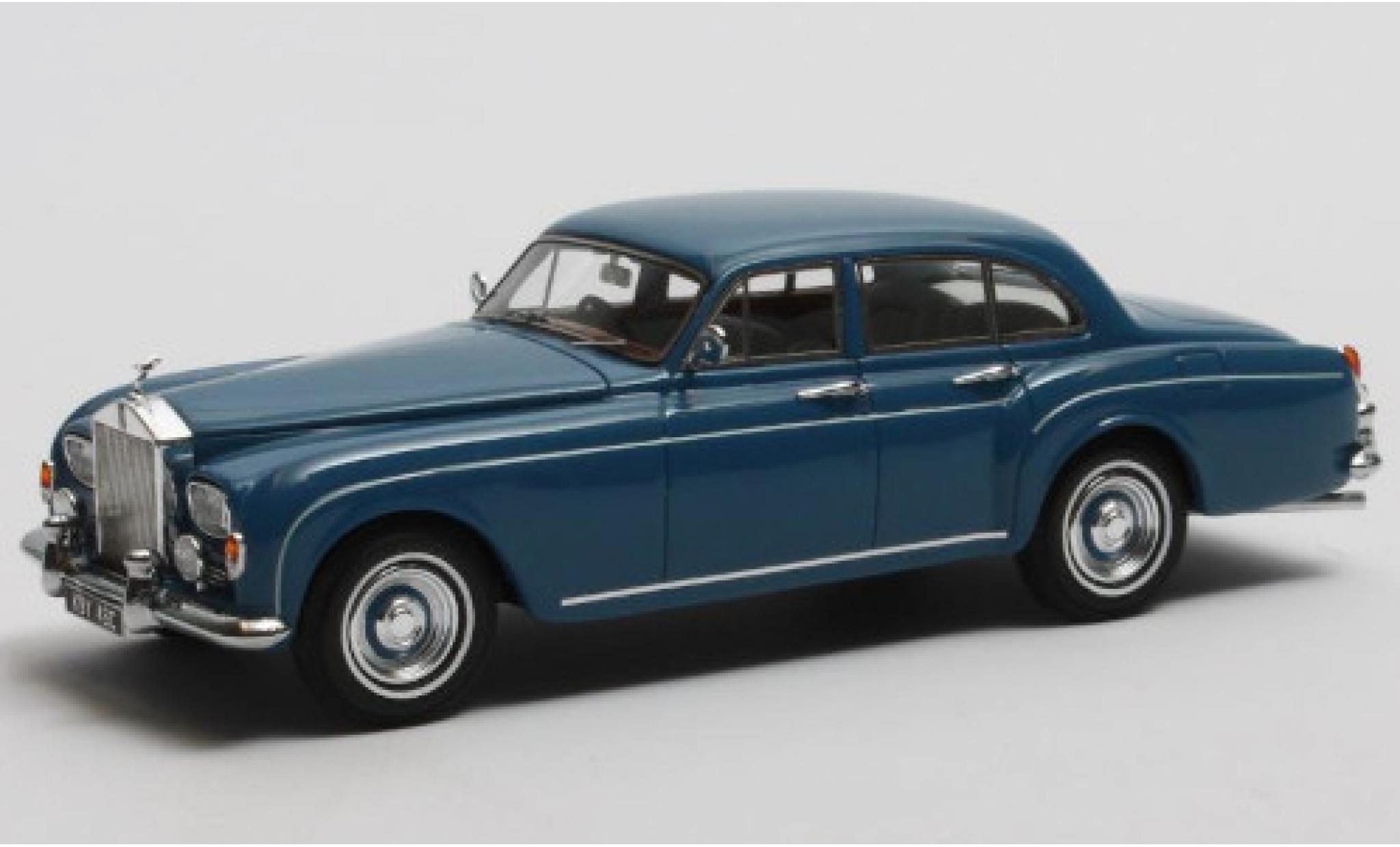 Rolls Royce Silver Cloud 1/43 Matrix III Flying Spur H.J.Mulliner blu RHD 1965 modellino in miniatura
