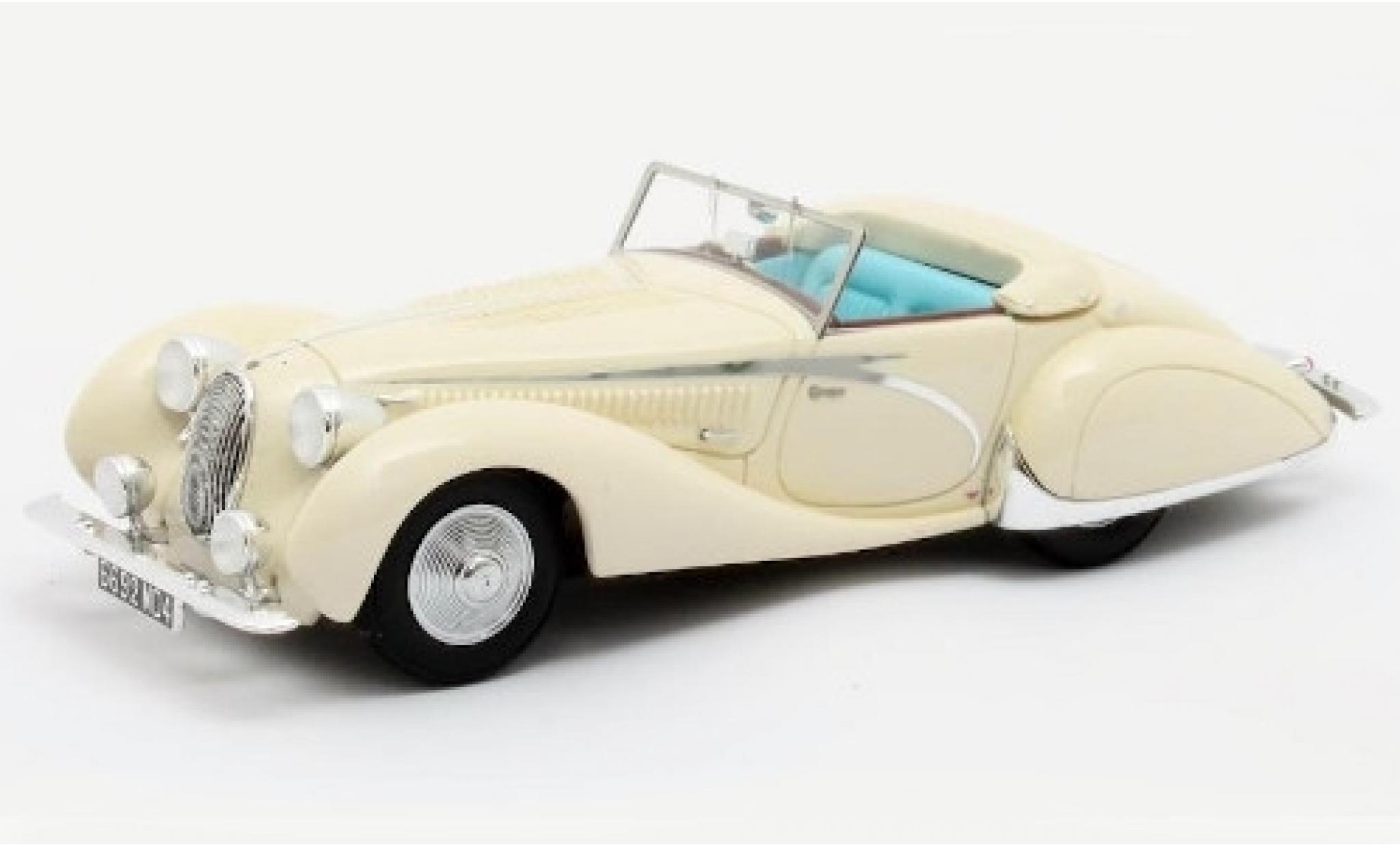 Talbot Lago 1/43 Matrix T150C Cabriolet Figoni & Falaschi bianco RHD 1936 #90111 modellino in miniatura