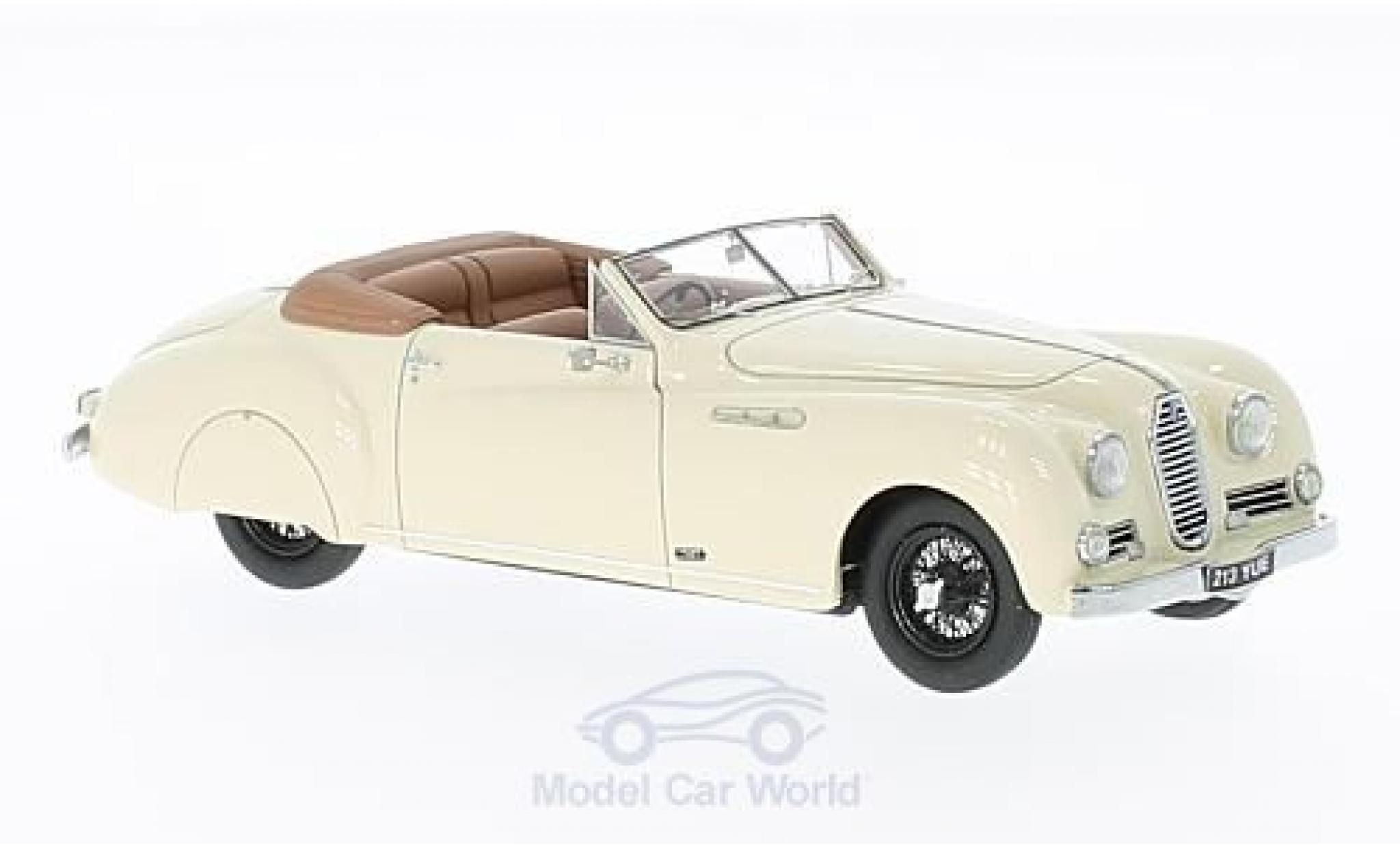 Talbot Lago 1/43 Matrix T26 Cabriolet by Antem beige RHD 1950 modellino in miniatura