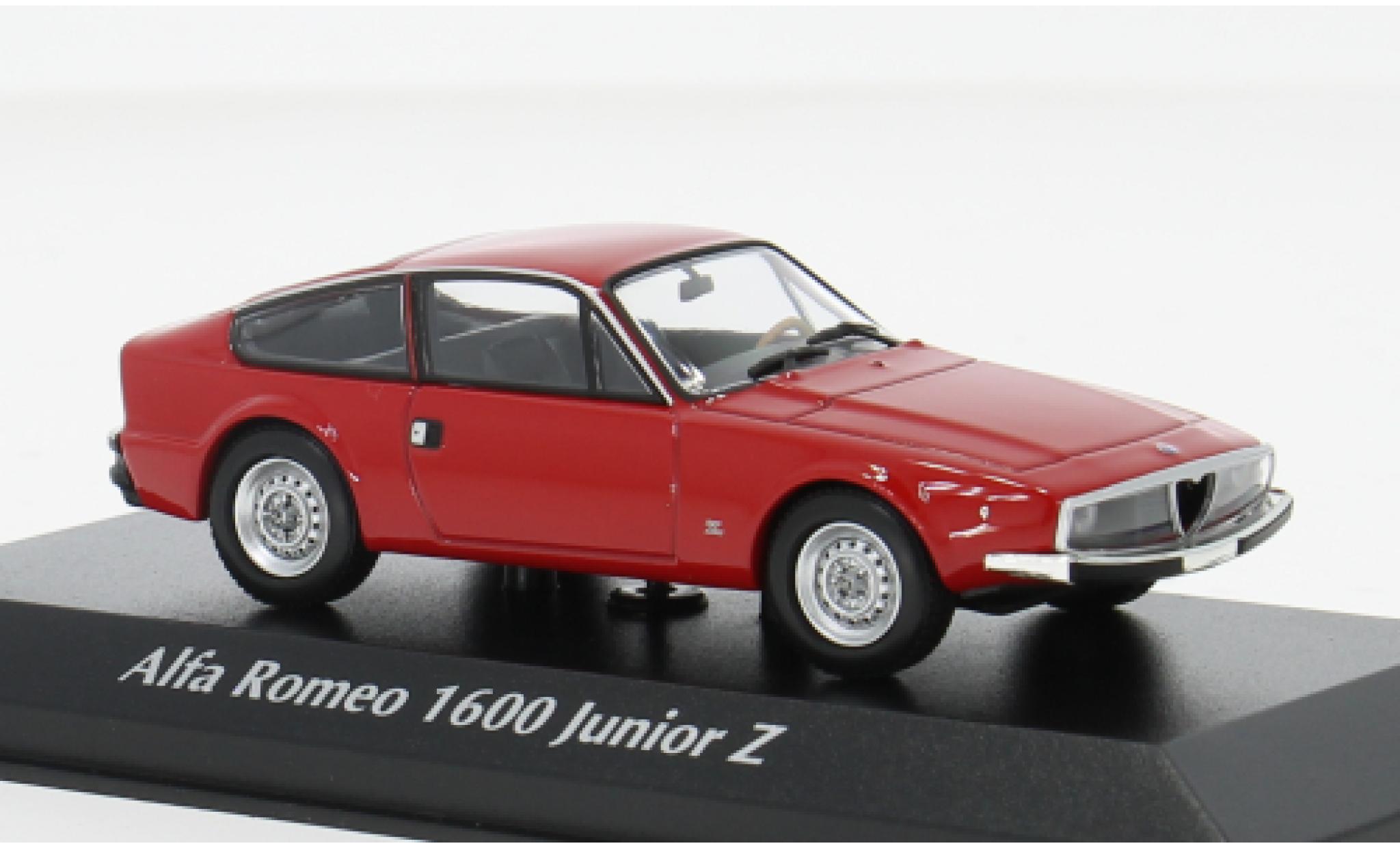 Alfa Romeo 1600 1/43 Maxichamps Junior Z (115) rot 1972 1:43 modellino in miniatura