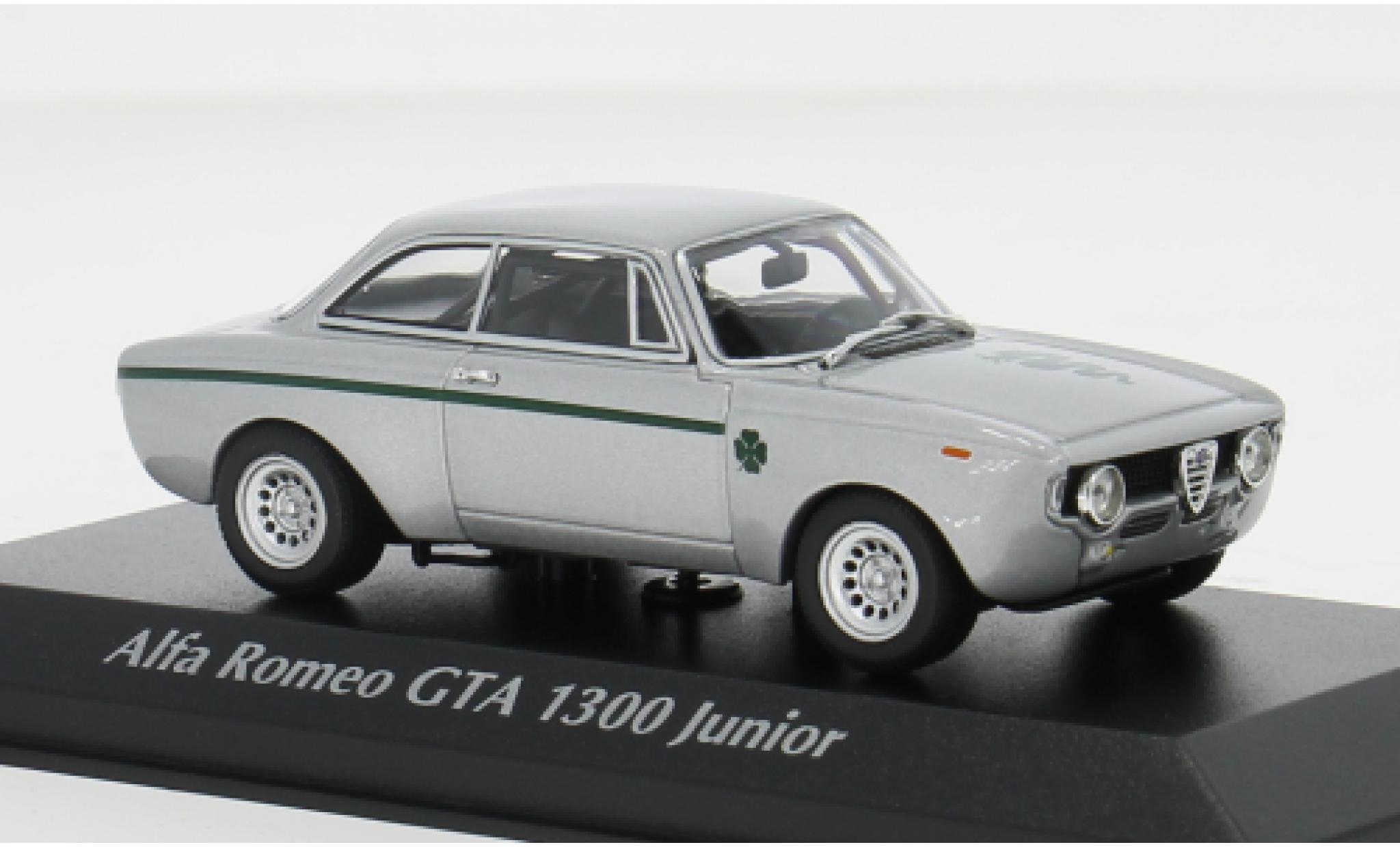 Alfa Romeo GT 1/43 Maxichamps A 1300 Junior silber 1968 1:43 modellino in miniatura