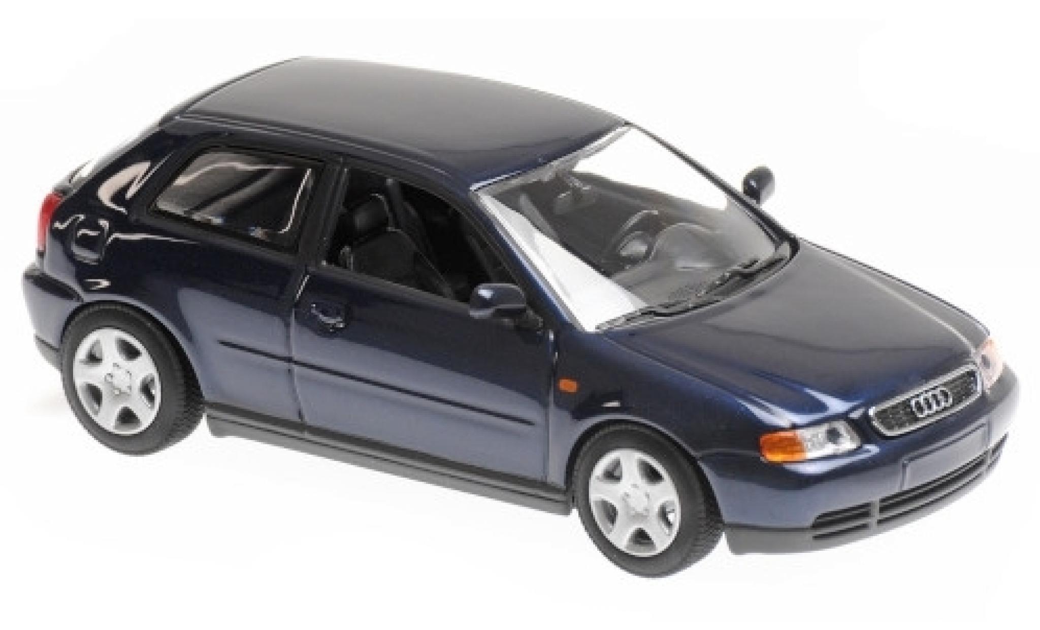 Audi A3 1/43 Maxichamps (8L) metallico blu 1996 modellino in miniatura