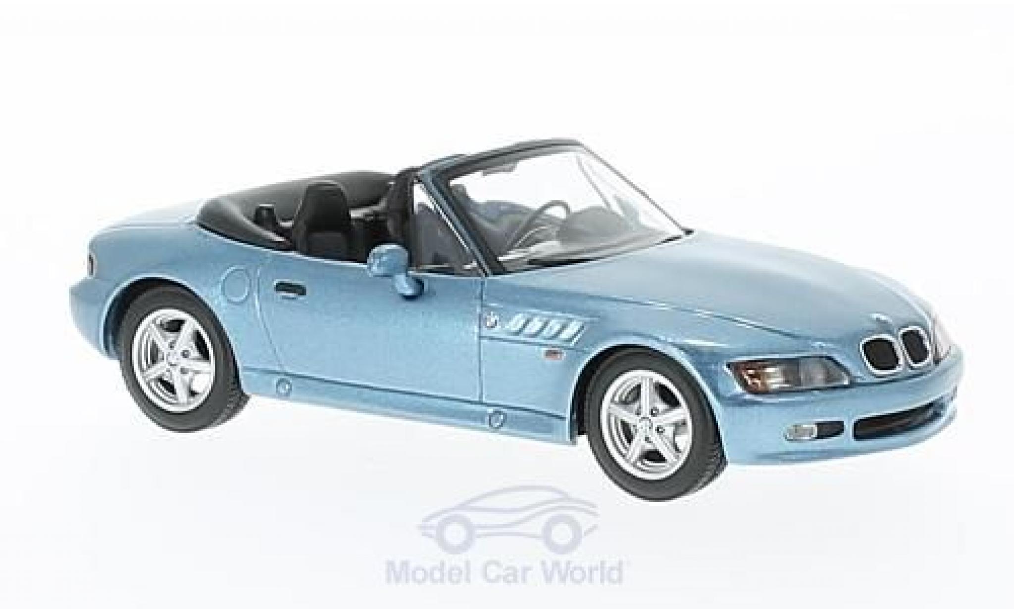 Bmw Z3 M 1/43 Maxichamps metallico blu 1997 modellino in miniatura