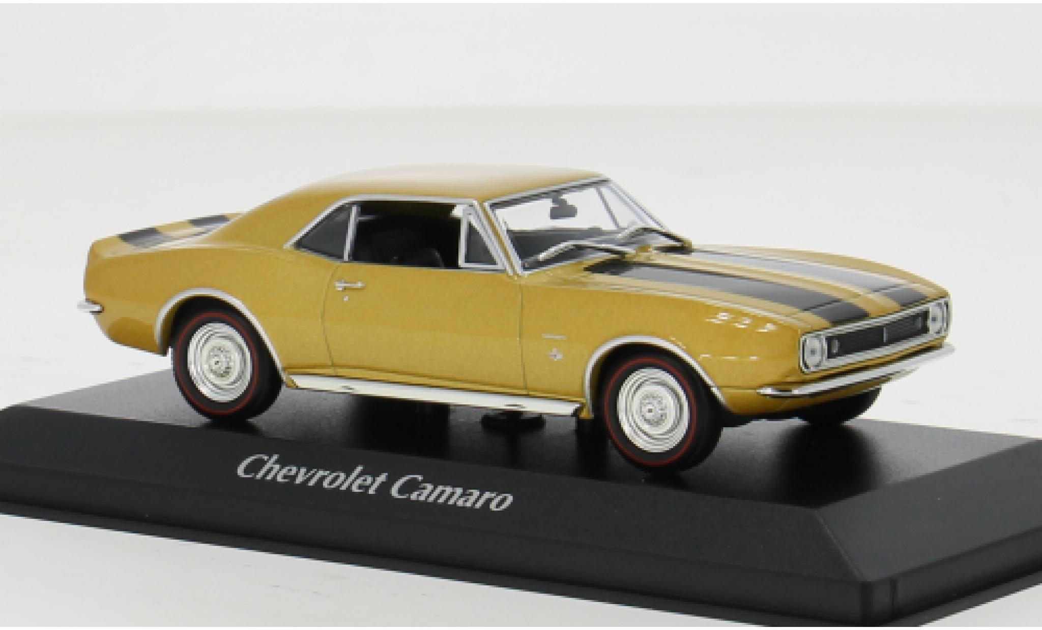 Chevrolet Camaro 1/43 Maxichamps gold 1967 1:43 modellino in miniatura