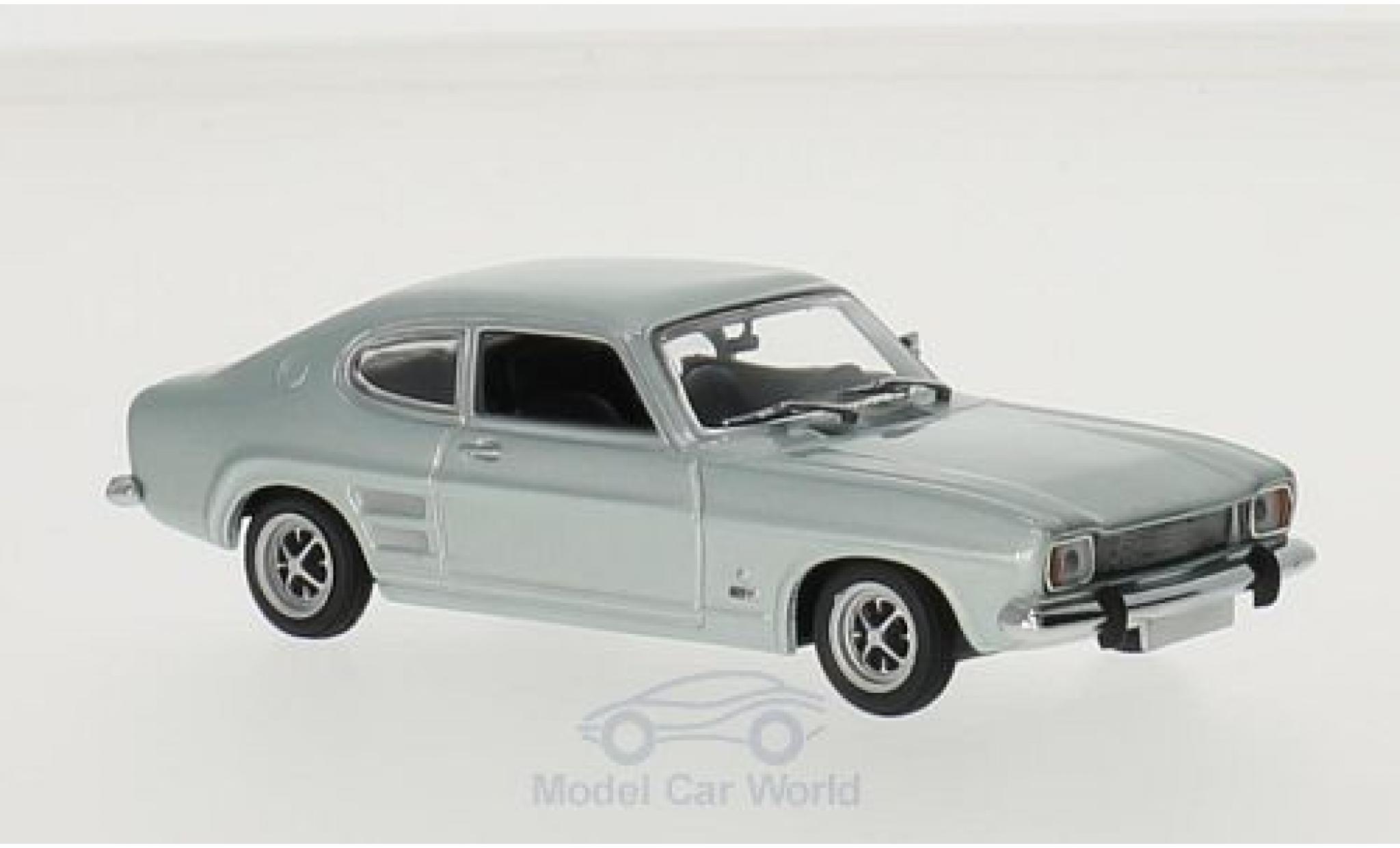 Ford Capri 1/43 Maxichamps metallico blu 1969 modellino in miniatura