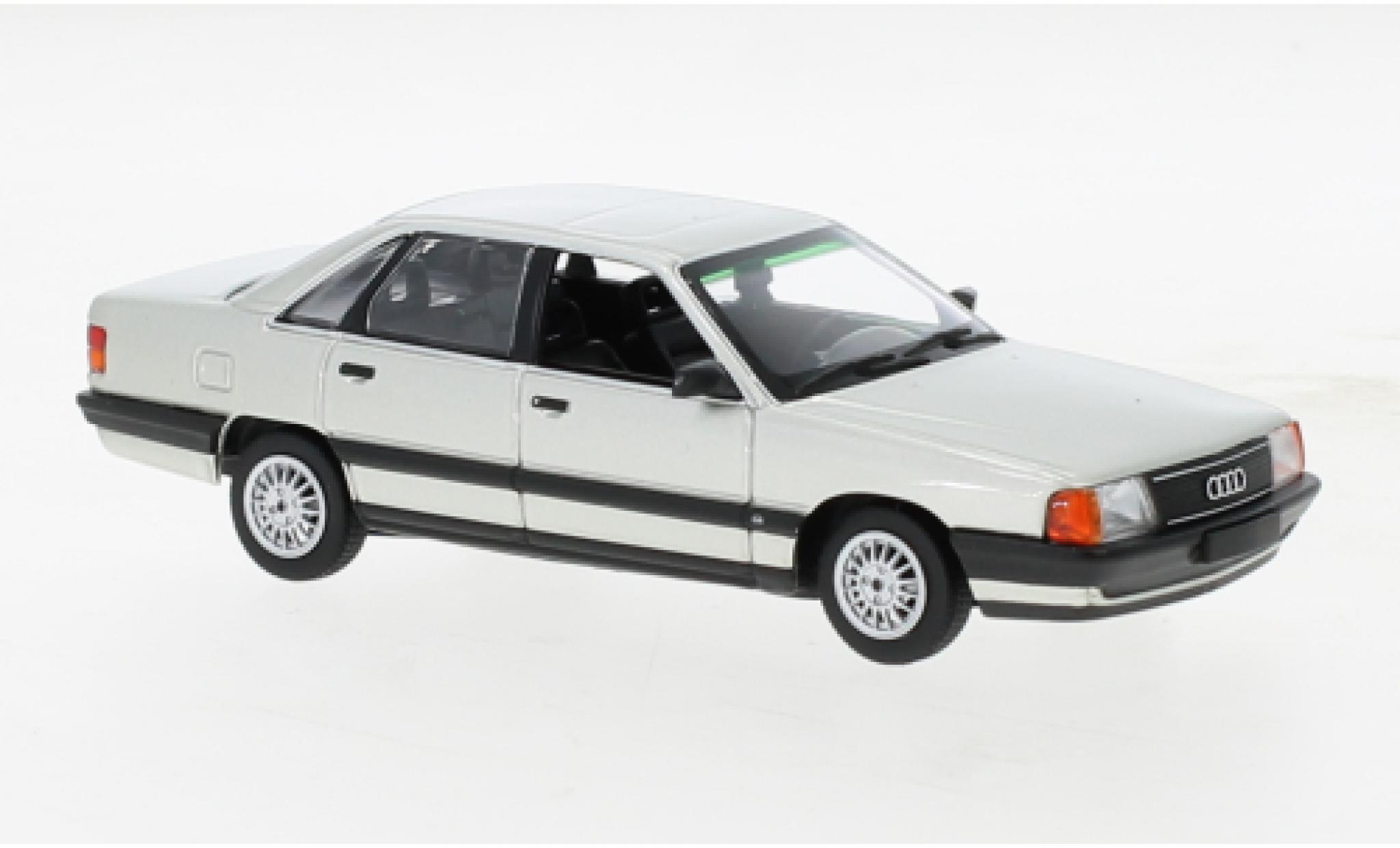Audi 100 1/43 Maxichamps grigio 1990 modellino in miniatura