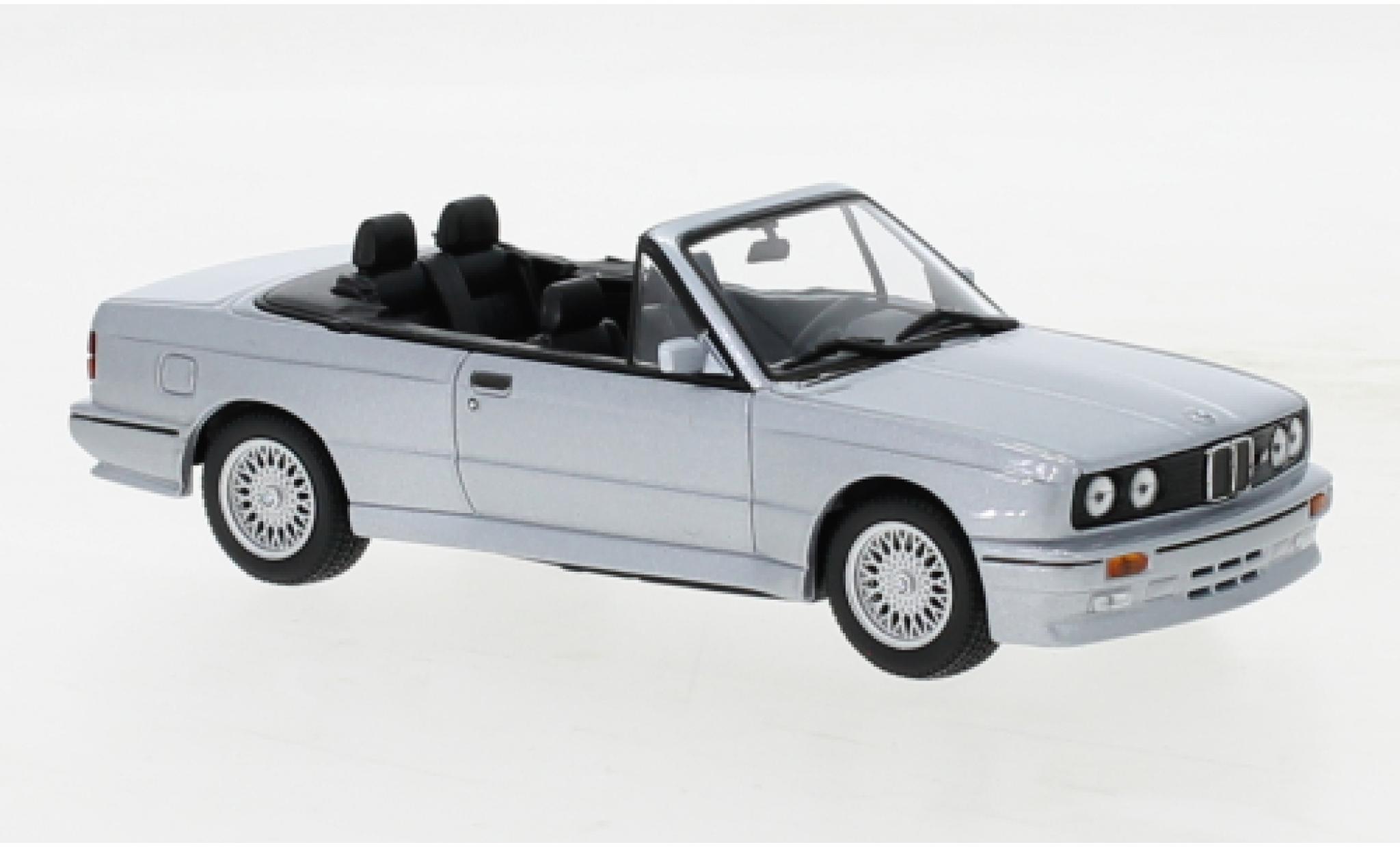 Bmw M3 1/43 Maxichamps (E30) Cabriolet grigio 1988 modellino in miniatura