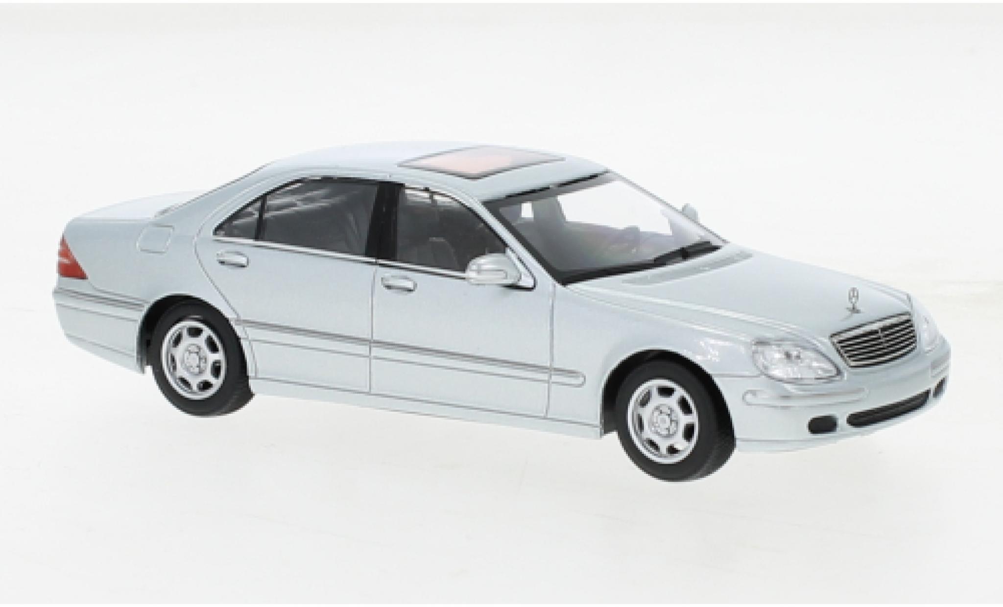 Mercedes Classe S 1/43 Maxichamps (W220) grigio 1998 modellino in miniatura
