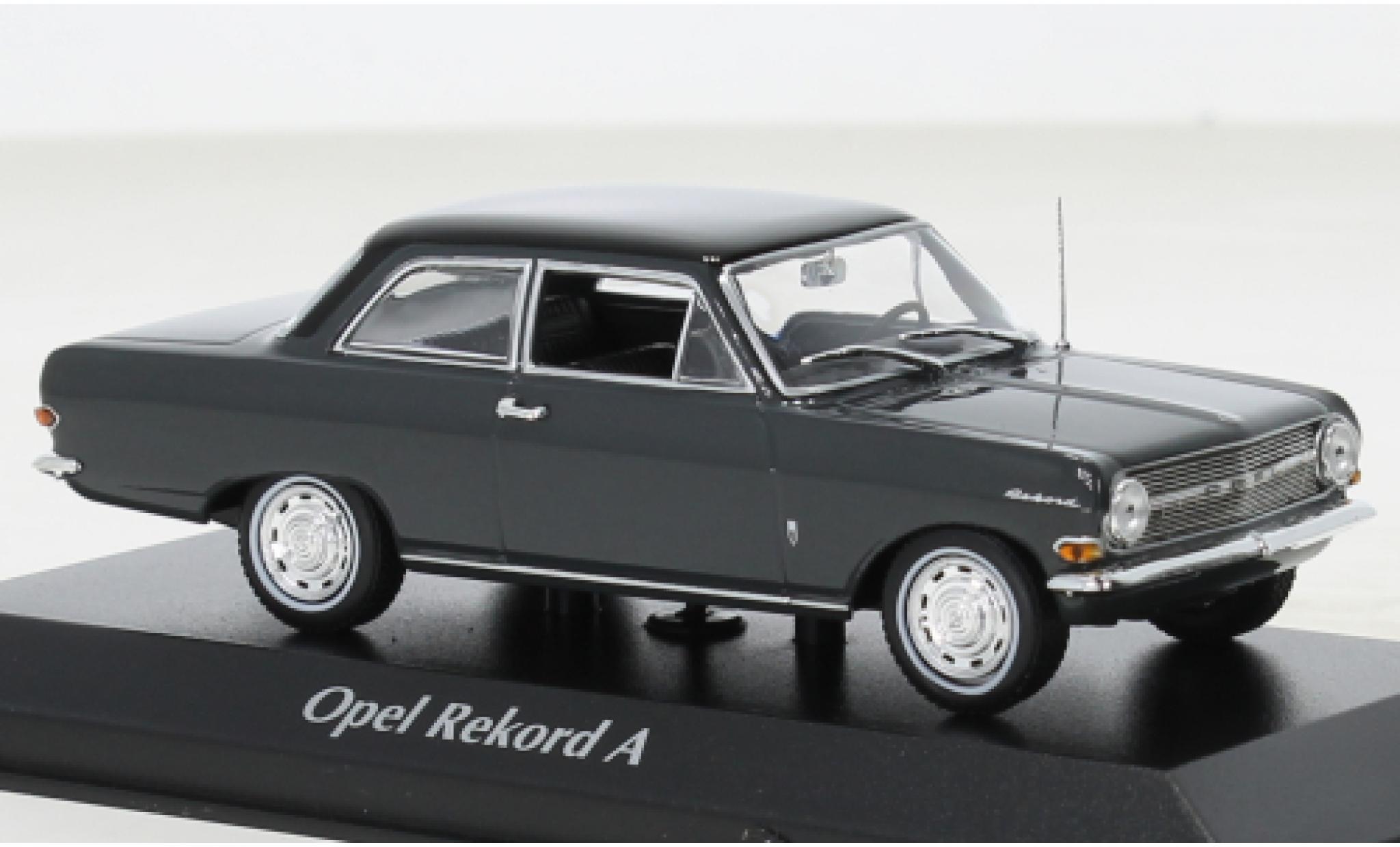 Opel Rekord 1/43 Maxichamps A grigio 1962 modellino in miniatura
