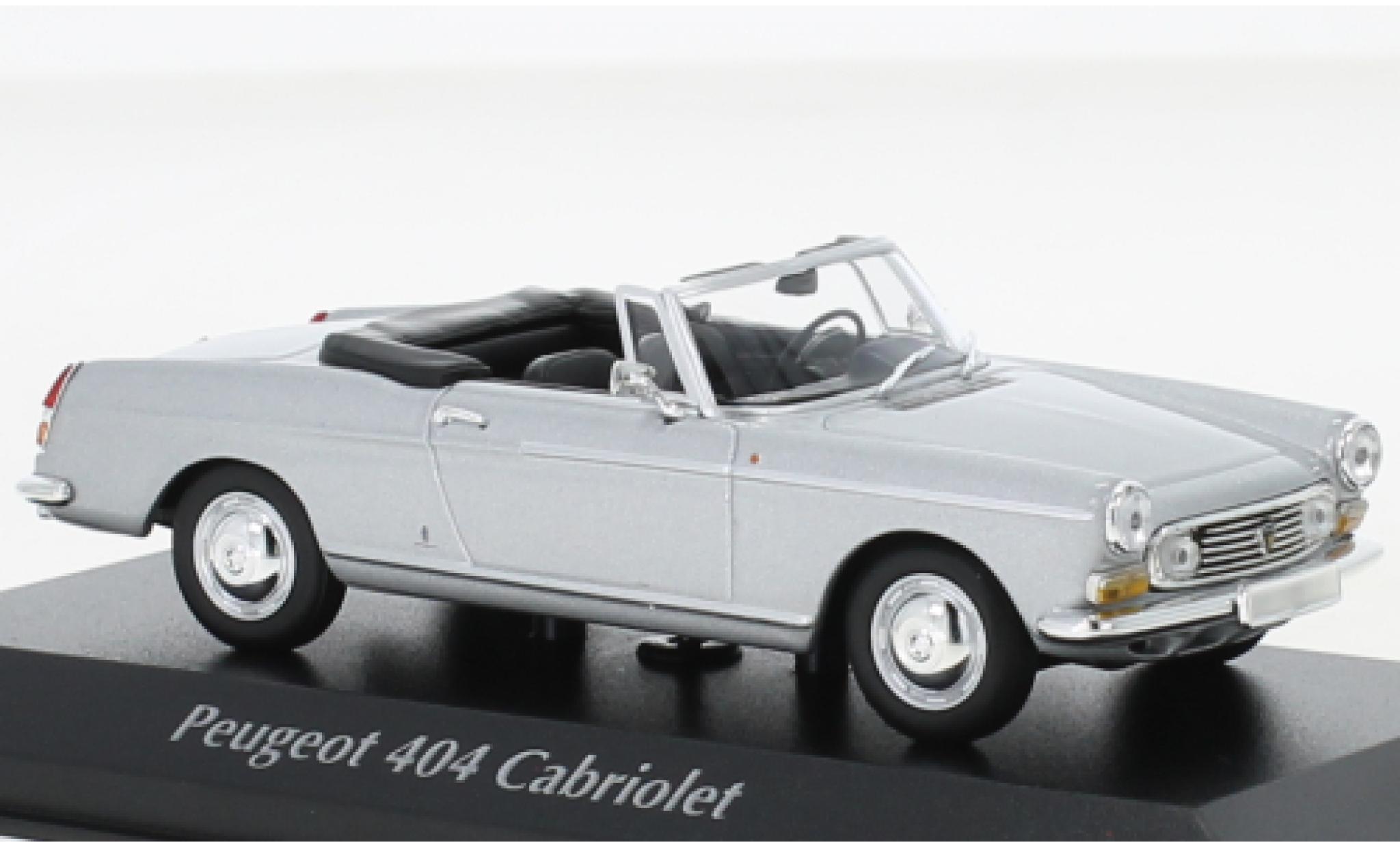 Peugeot 404 1/43 Maxichamps cabriolet d 1962 modellino in miniatura