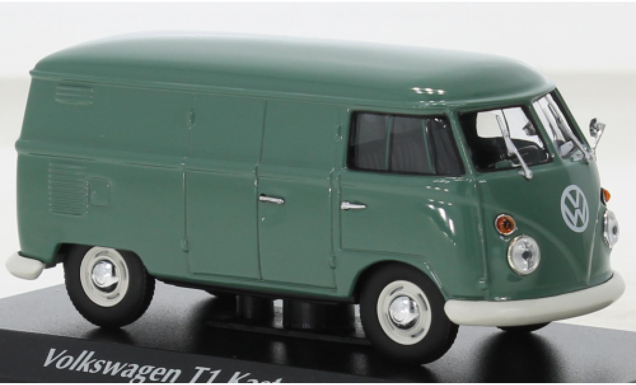 Volkswagen T1 1/43 Maxichamps fourgon turchese 1963 modellino in miniatura