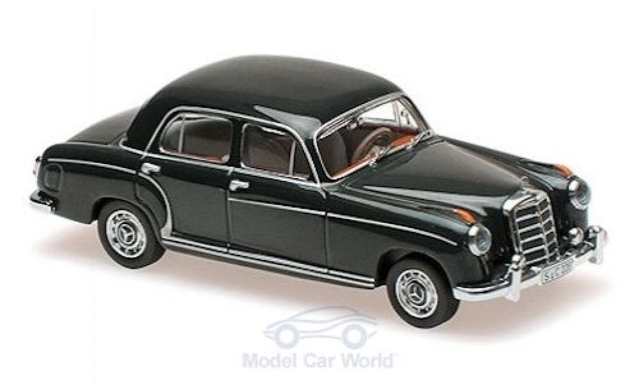 Mercedes 220 1/43 Maxichamps S verde 1956 modellino in miniatura