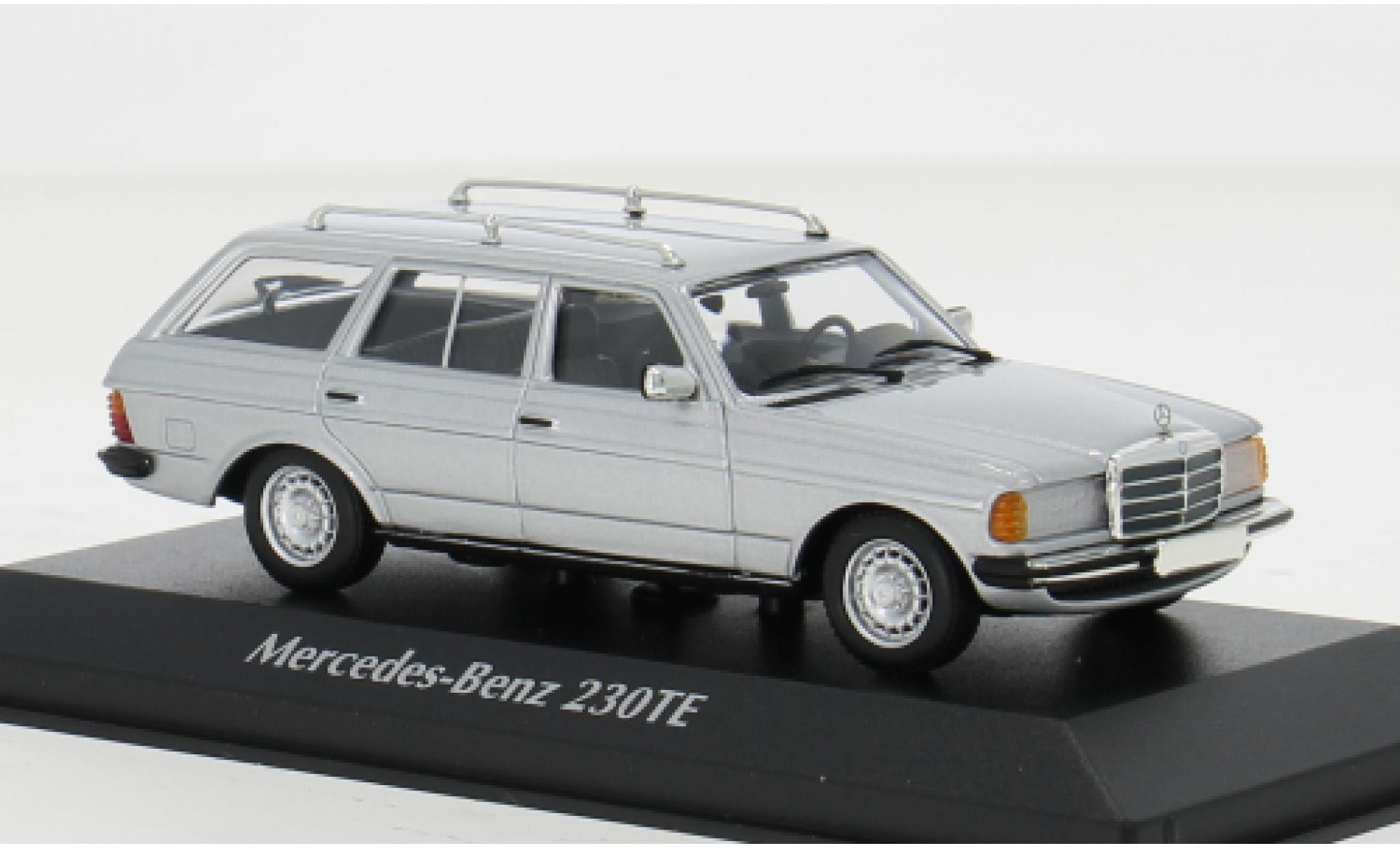Mercedes 230 1/43 Maxichamps TE (W123) silber 1982 1:43 modellino in miniatura