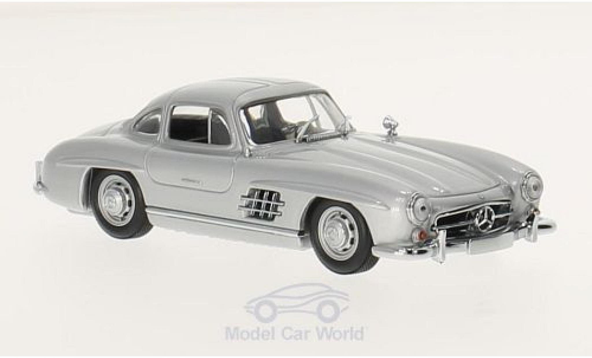 Mercedes 300 SL 1/43 Maxichamps SL (W198 I) grigio 1955 modellino in miniatura