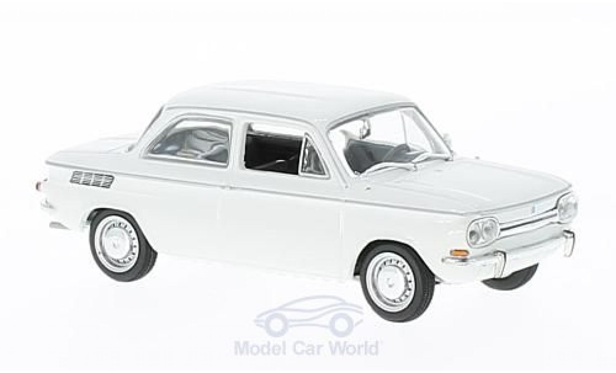NSU TT 1/43 Maxichamps bianco 1967 modellino in miniatura