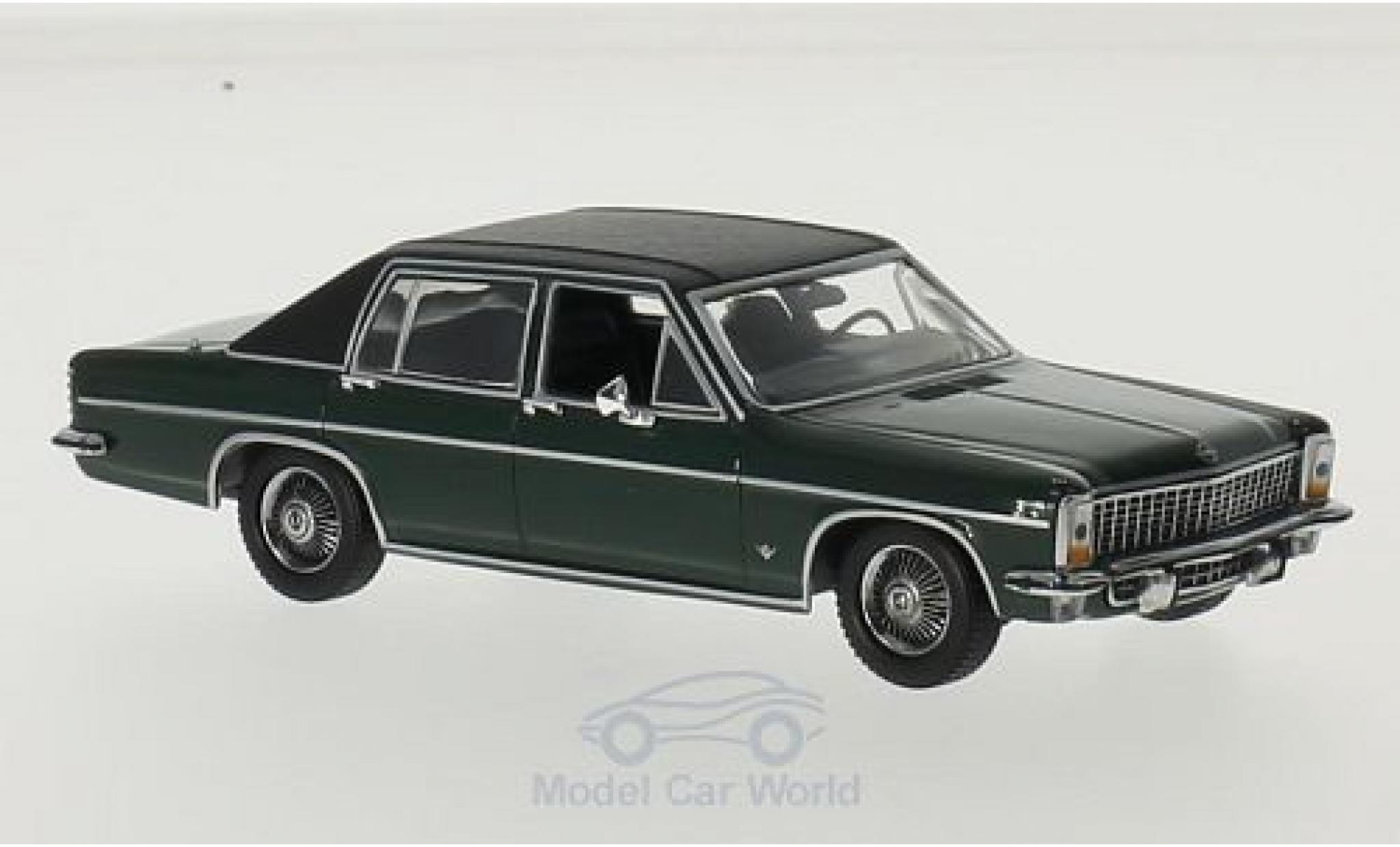 Opel Diplomat 1/43 Maxichamps B verde/nero 1969 modellino in miniatura