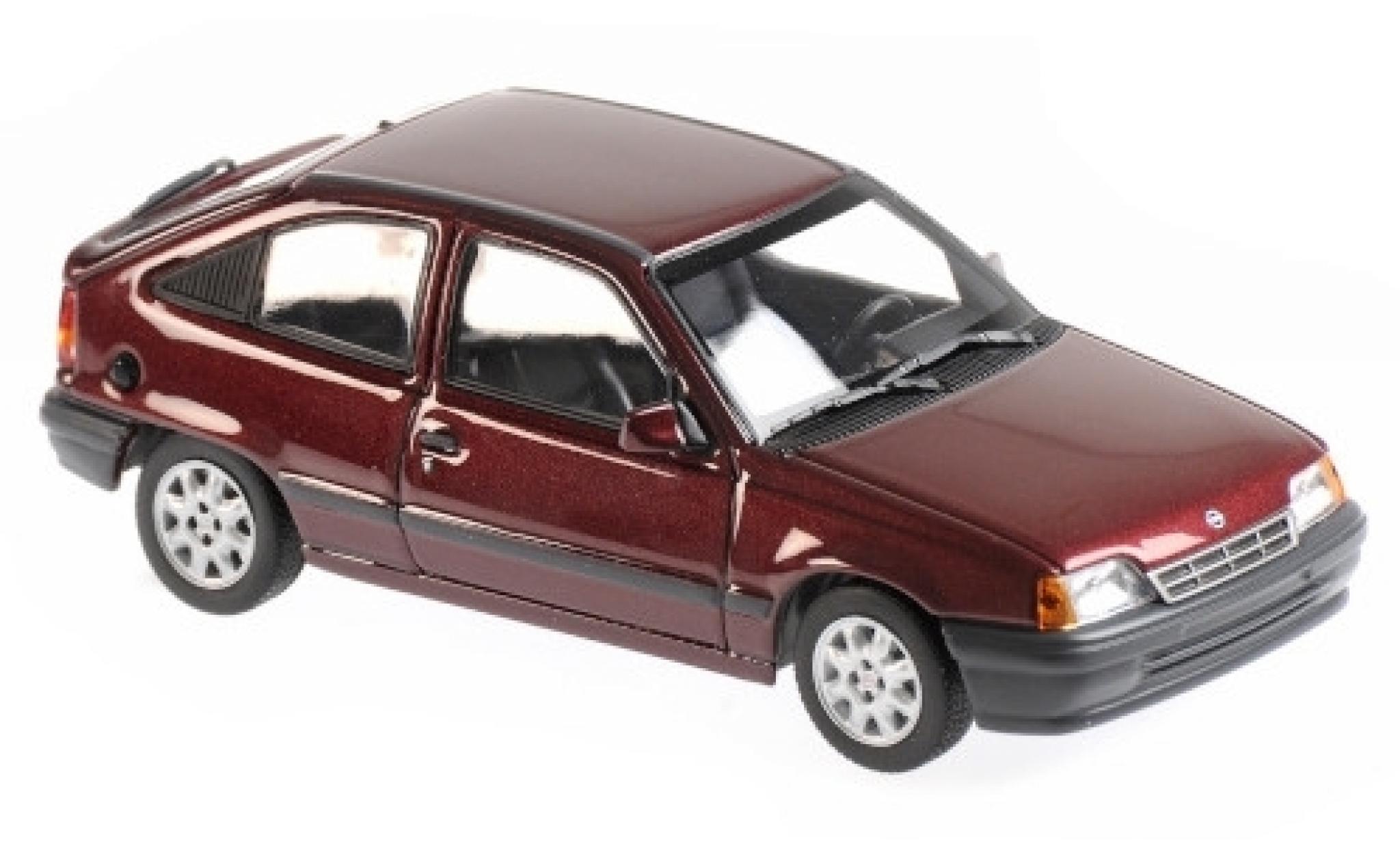 Opel Kadett 1/43 Maxichamps E 1.8i metallico rosso 1990 modellino in miniatura