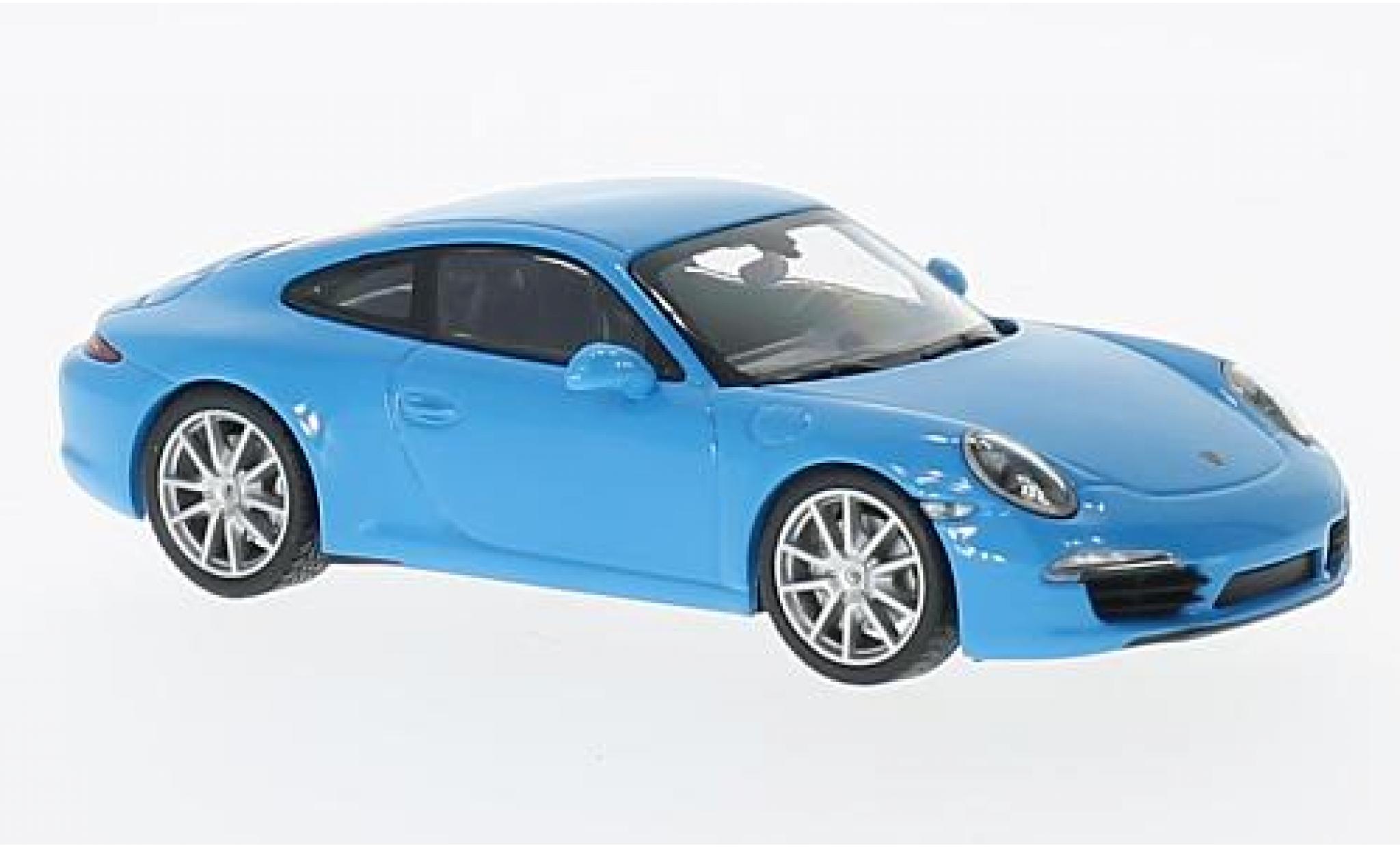 Porsche 991 S 1/43 Maxichamps 911 () Carrera S blu 2012 modellino in miniatura
