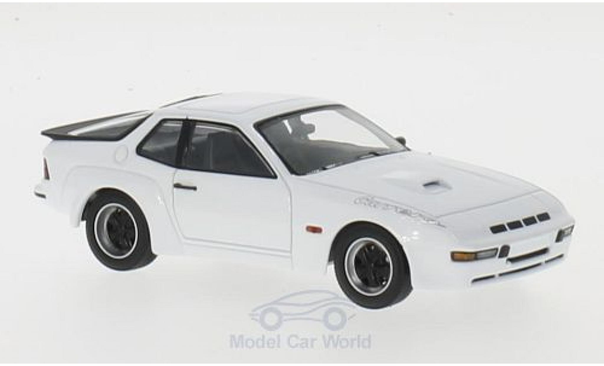Porsche 924 1981 1/43 Maxichamps Carrera GT bianco 1981 modellino in miniatura