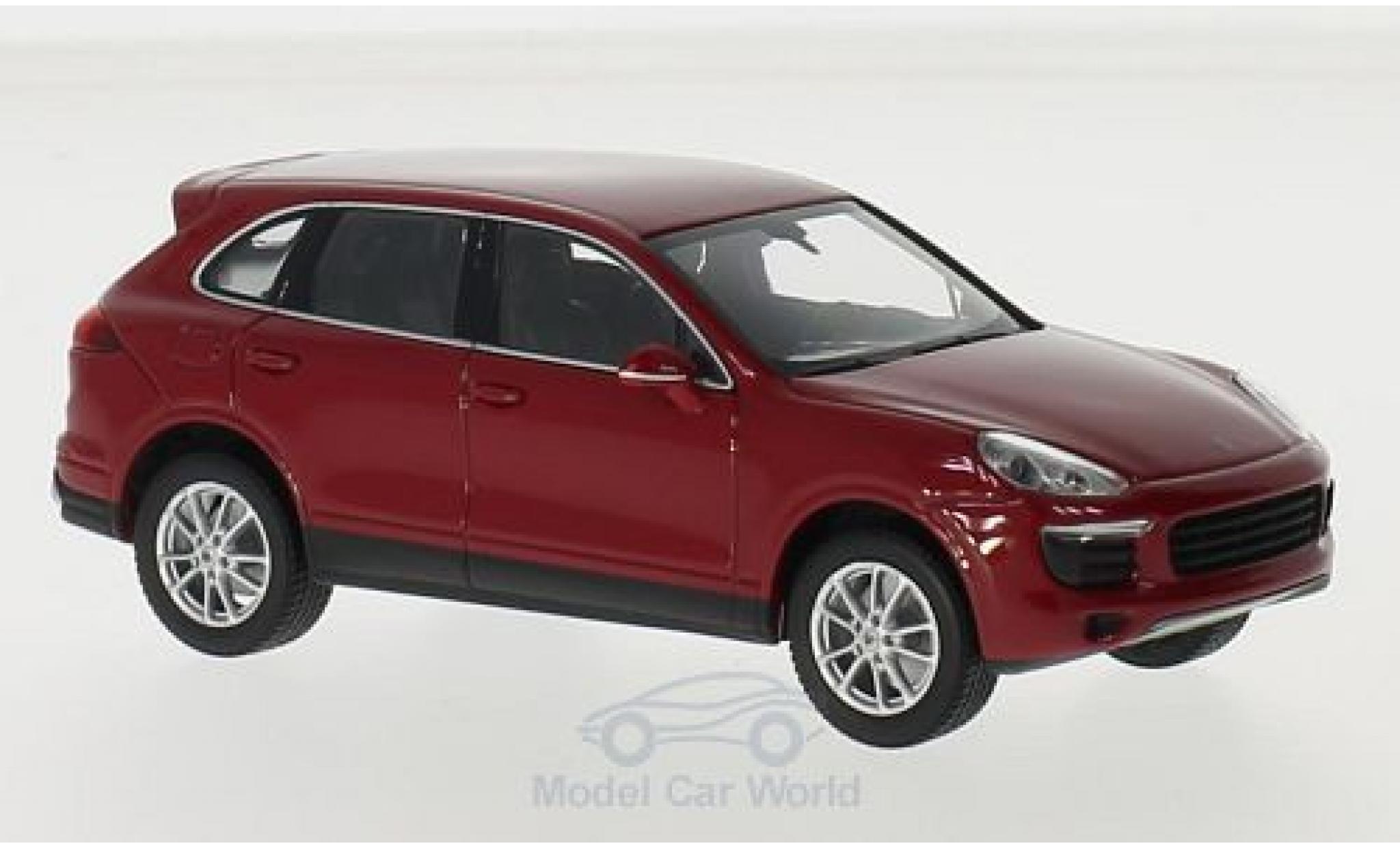 Porsche Cayenne S 1/43 Maxichamps rosso 2014 modellino in miniatura
