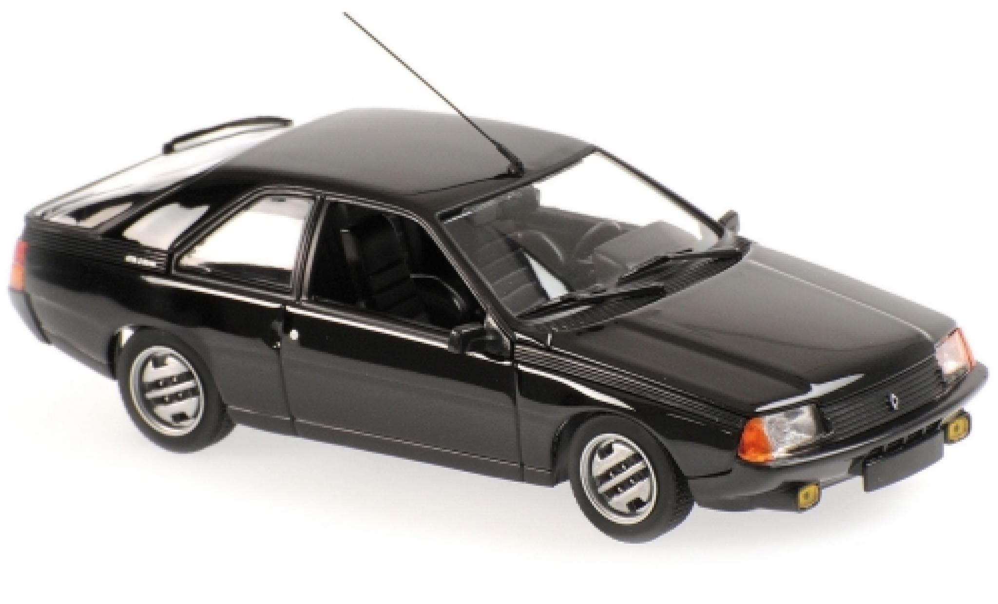Renault Fuego 1/43 Maxichamps nero 1984 modellino in miniatura