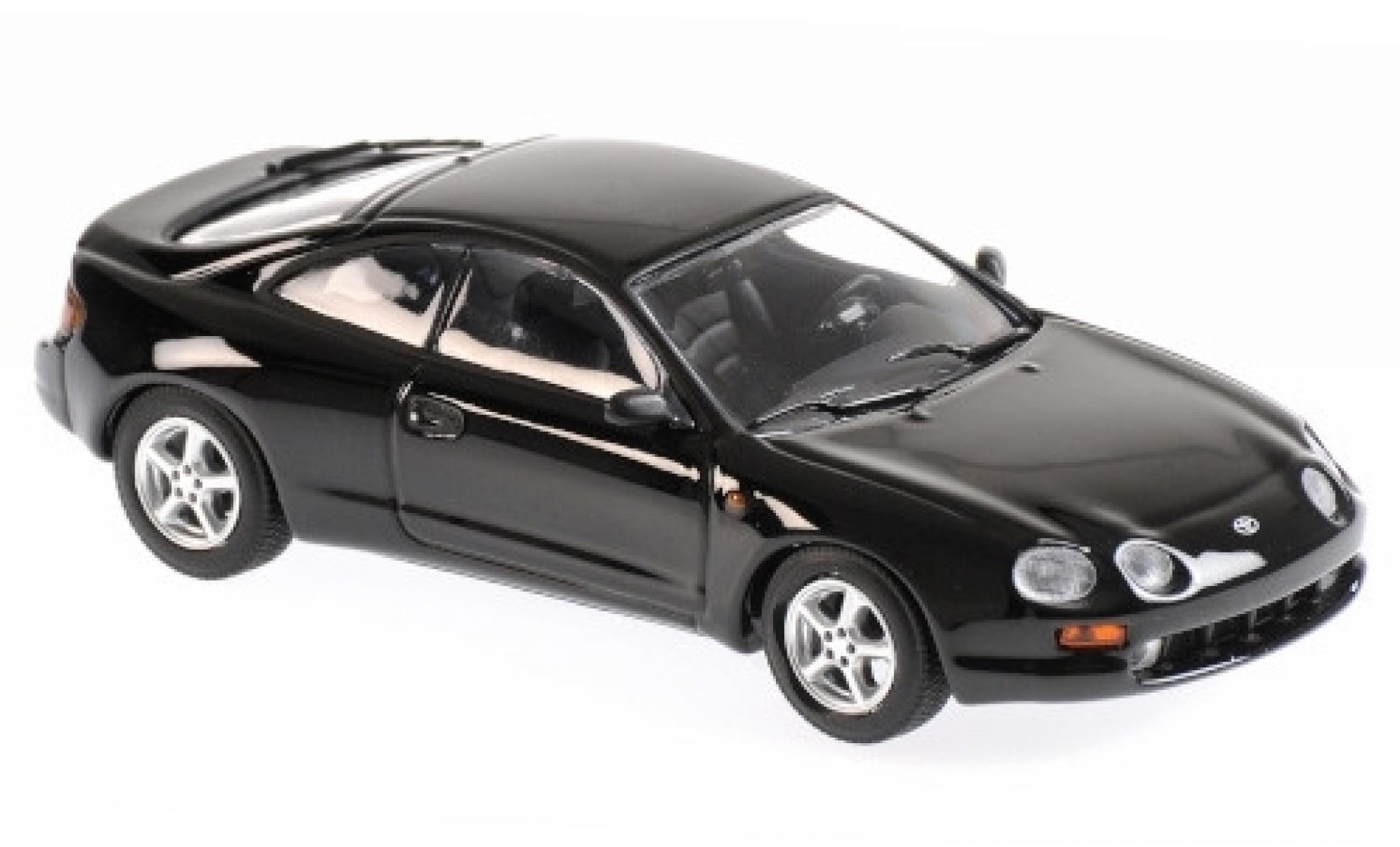 Toyota Celica 1/43 Maxichamps nero 1994 modellino in miniatura