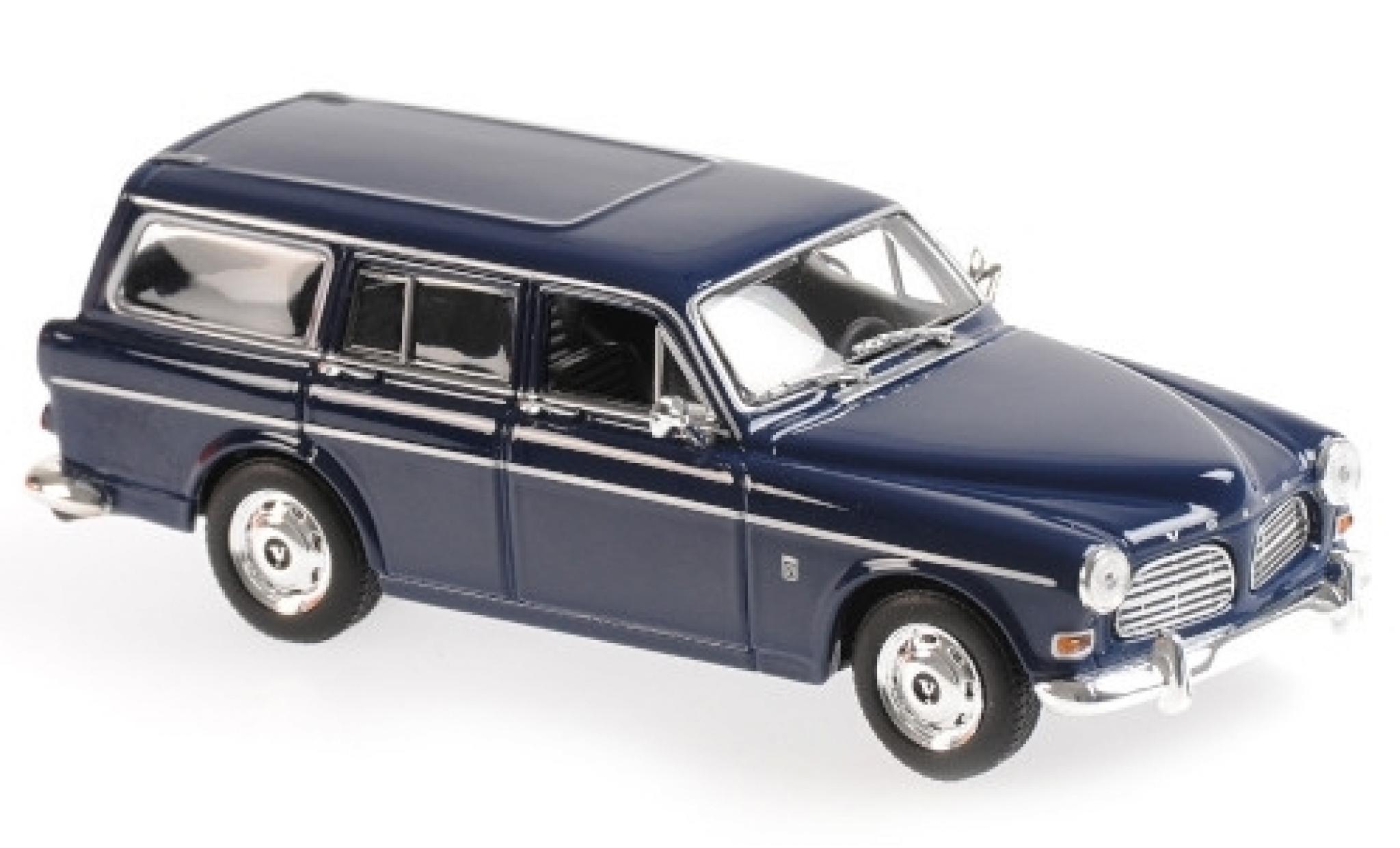 Volvo 121 1/43 Maxichamps Amazon Break blu 1966 modellino in miniatura