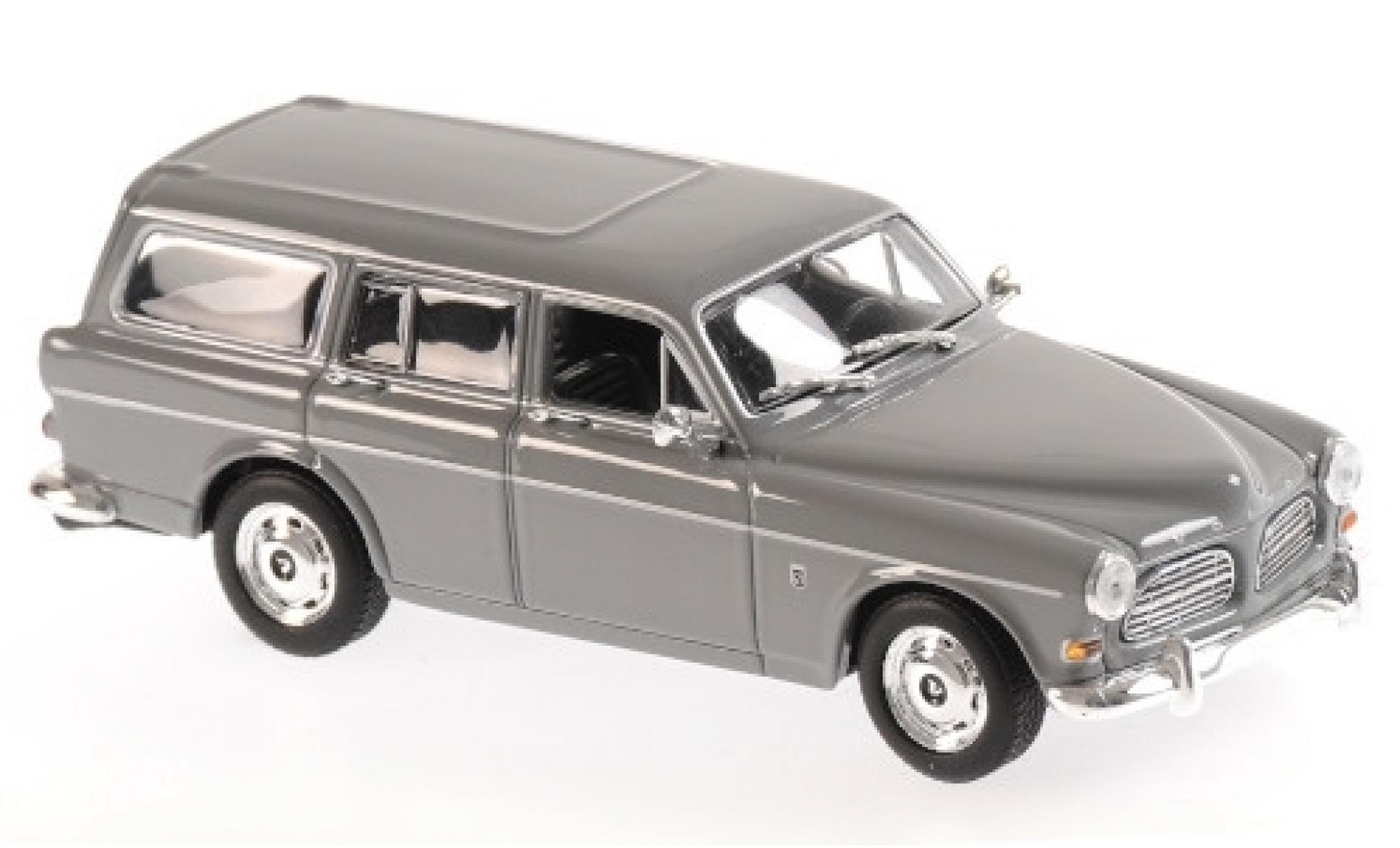 Volvo 121 1/43 Maxichamps Amazon Break grigio 1966 modellino in miniatura
