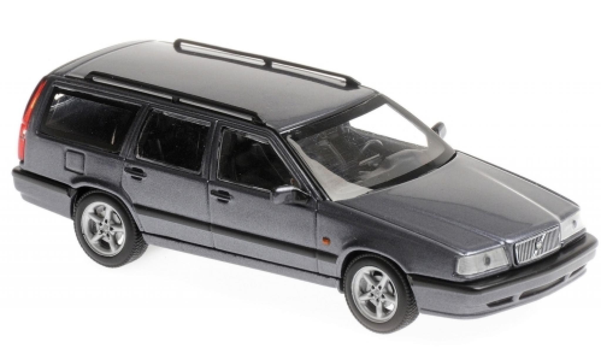 Volvo 850 1/43 Maxichamps Break metallico blu 1994 modellino in miniatura
