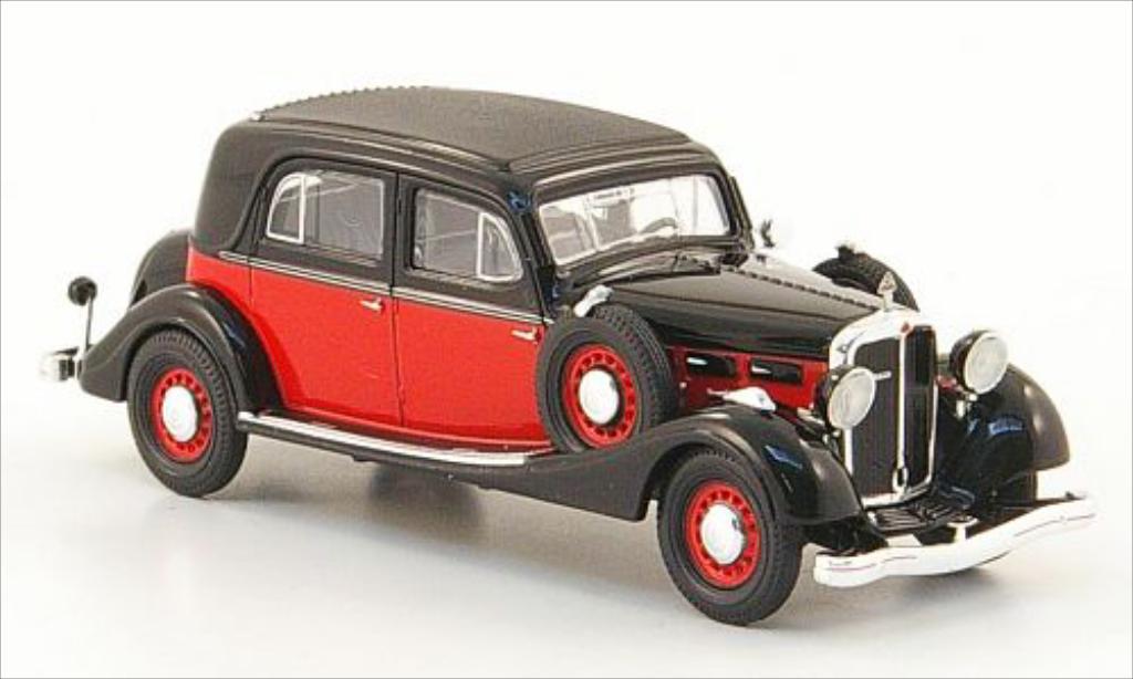 Maybach SW 1/87 Ricko 35 nero/rosso modellino in miniatura