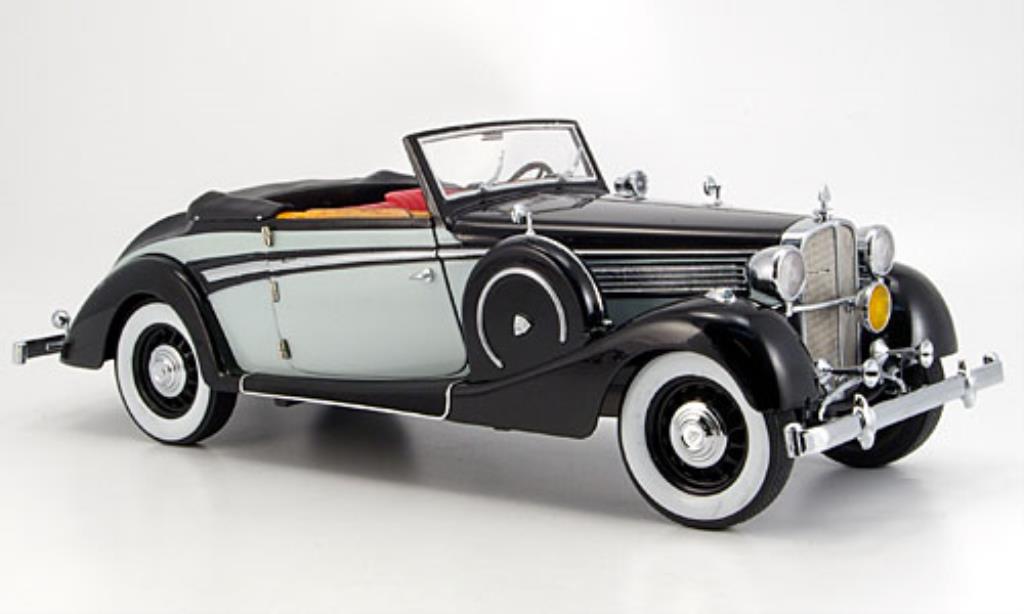Maybach SW 1/18 Signature 38 Spohn grigio/nero (Premium) 1937 modellino in miniatura