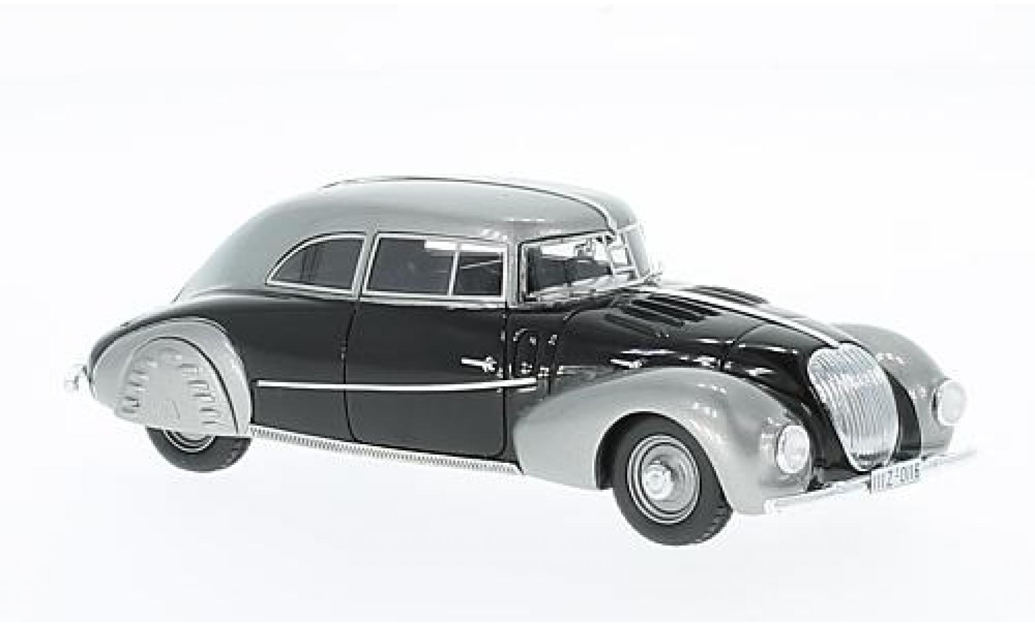 Maybach SW 1/43 AutoCult 35 Stromlini schwarz 1:43 modellino in miniatura
