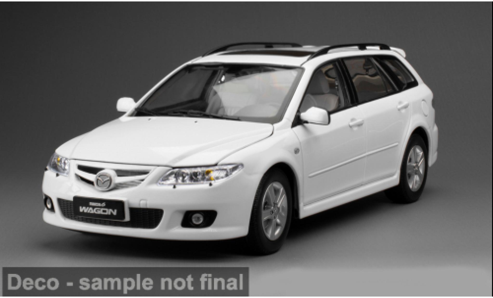 Mazda 6 1/18 Sun Star weiss 1:18 modellino in miniatura