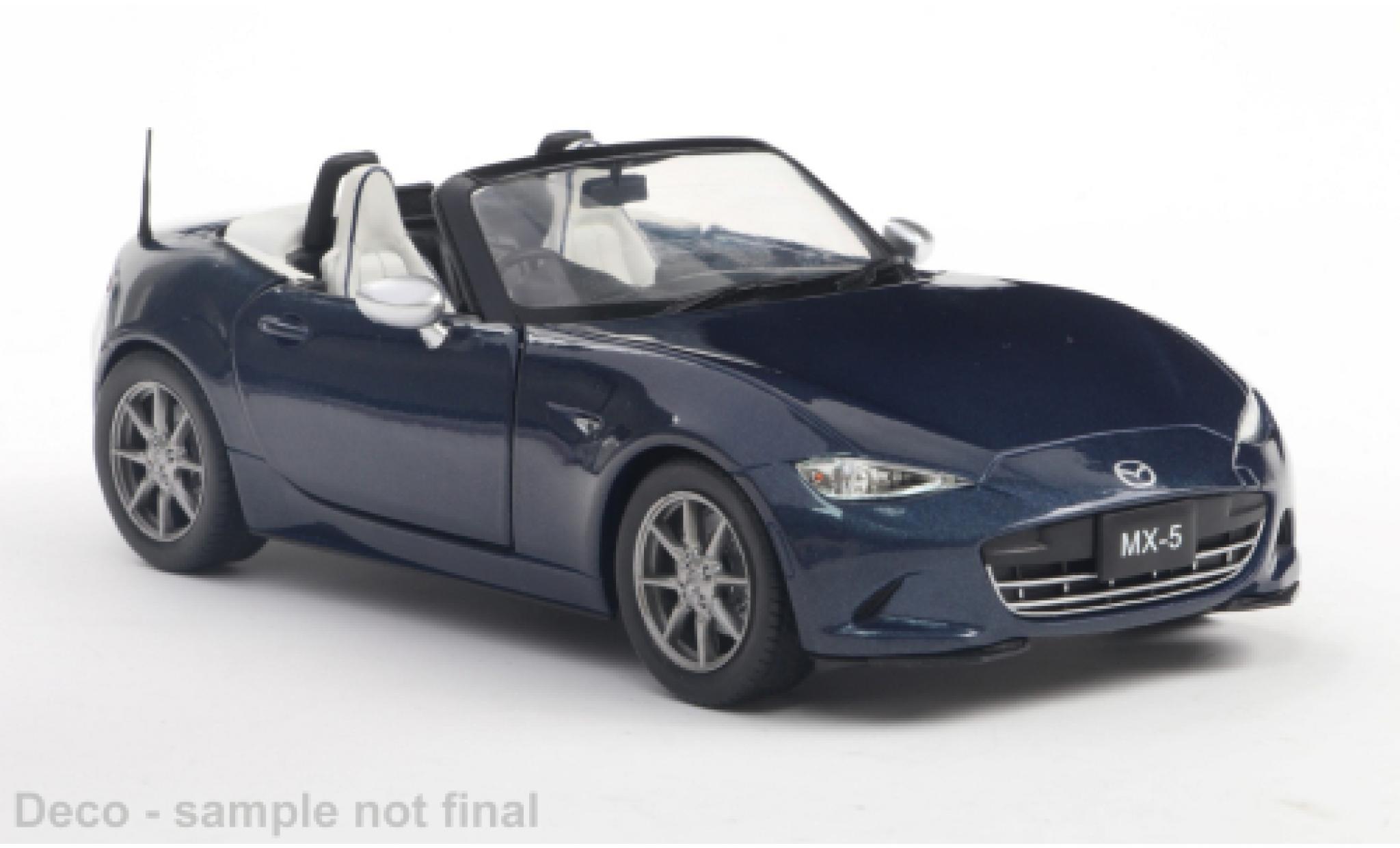 Mazda MX 1/24 WhiteBox -5 bla 1:24 modellino in miniatura