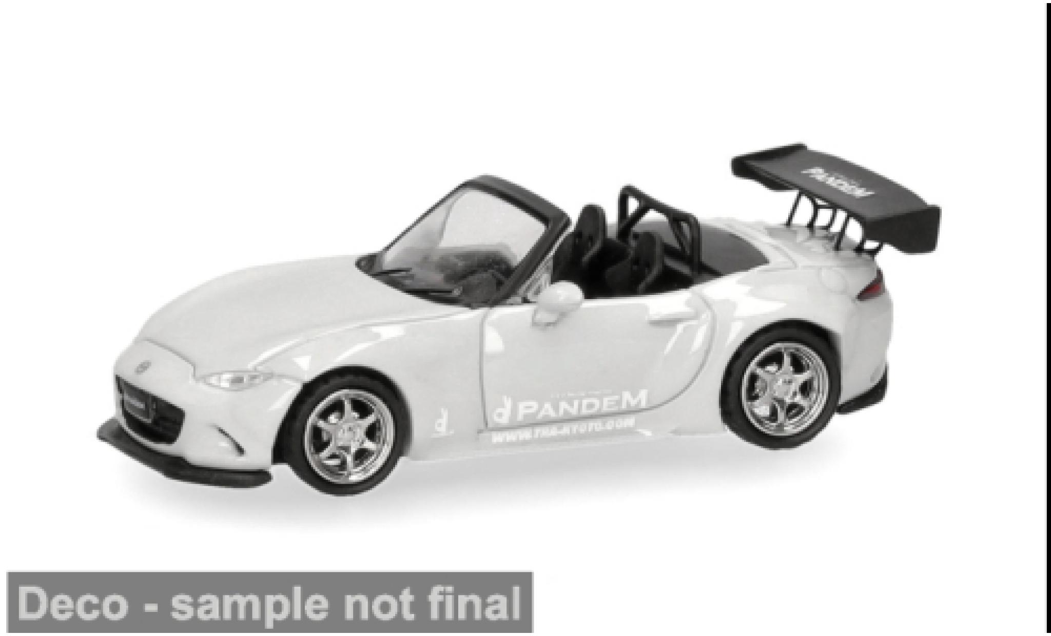 Mazda MX 1/87 Micro City 87 -5 Rocket Bunny grau 1:87 modellini auto