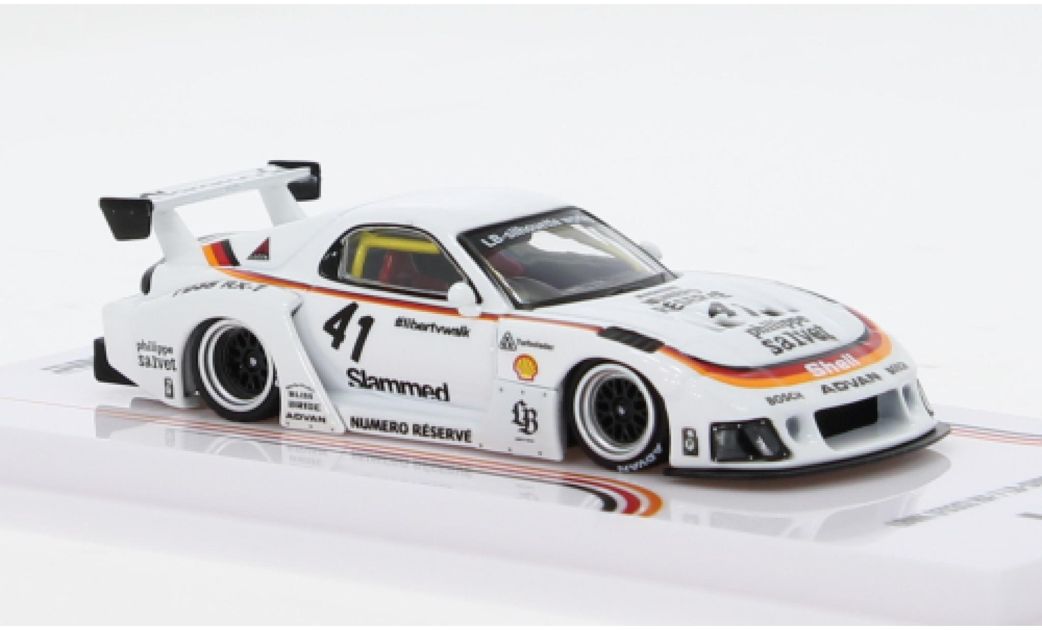 Mazda RX7 1/64 INNO64 (FD3S) LB- weiss 1:64 modellino in miniatura