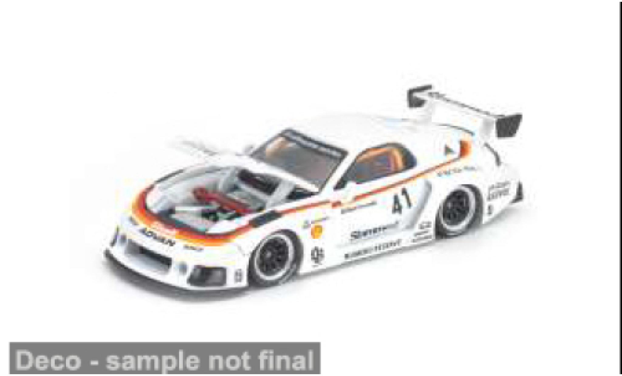 Mazda RX7 1/64 Pop Race (FD3S) bianco/Dekor 1:64 modellini auto