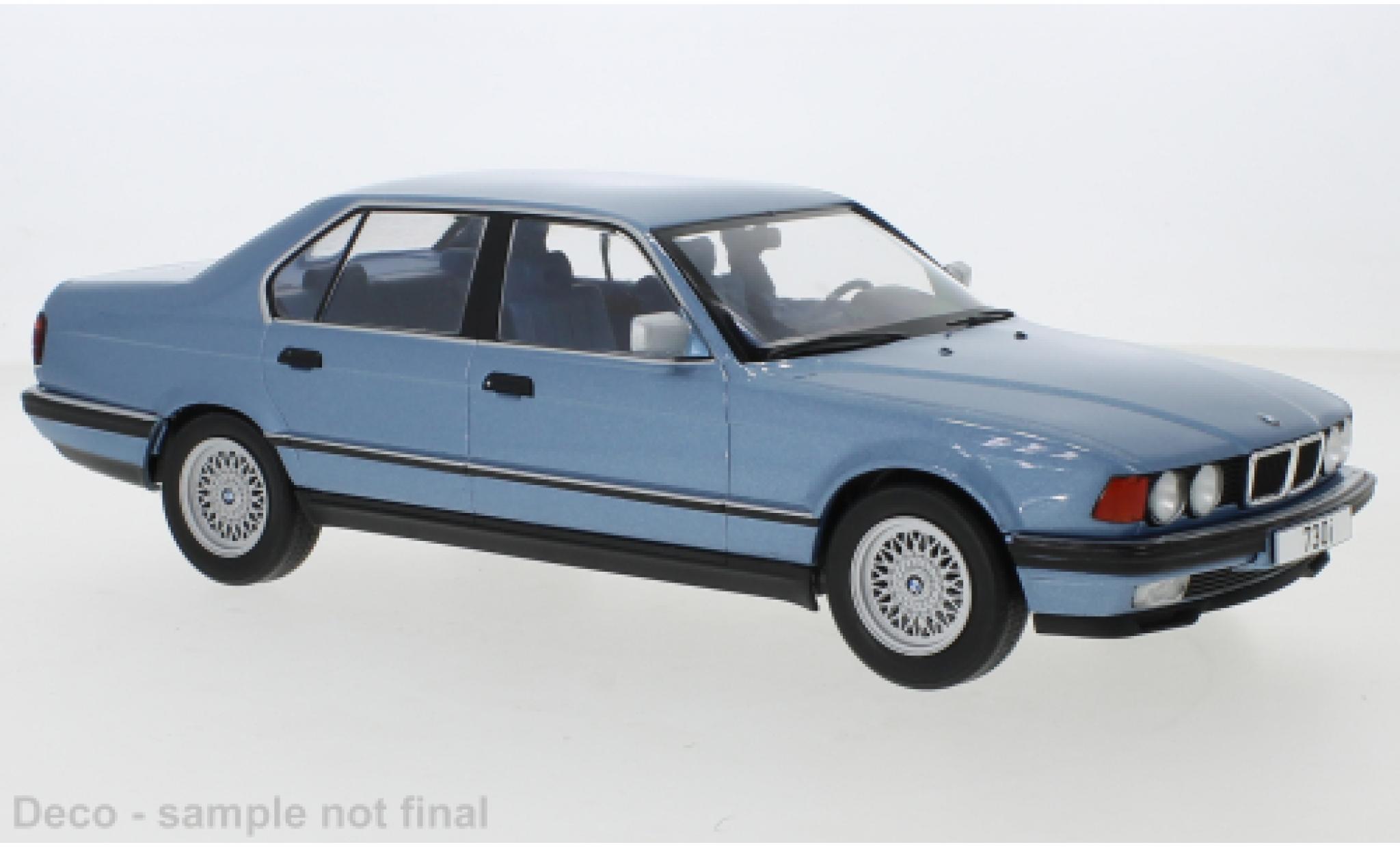 Bmw 730 1/18 MCG i (E32) metallico blu 1992 7er / 7 Series modellino in miniatura
