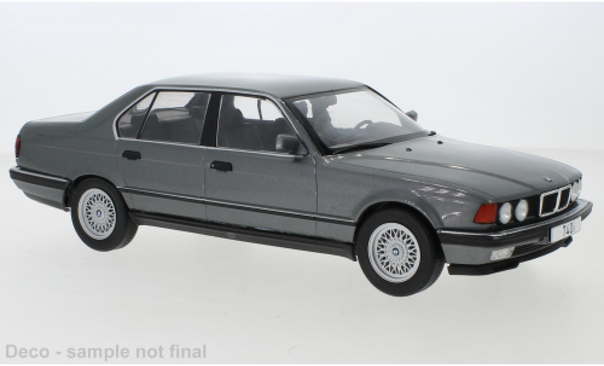 Bmw 740 1/18 MCG i (E32) metallico grigio 1992 7er / 7 Series modellino in miniatura