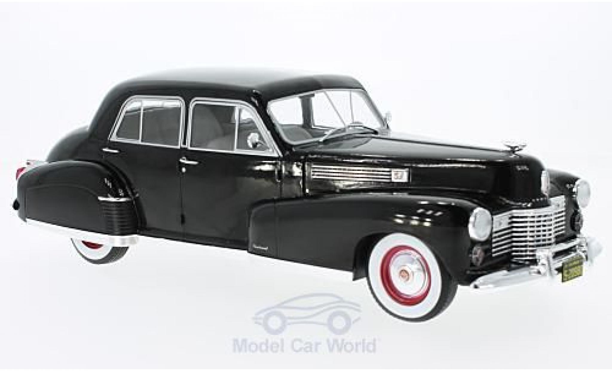 Cadillac Fleetwood 1/18 MCG Series 60 Special Sedan nero 1941 modellino in miniatura
