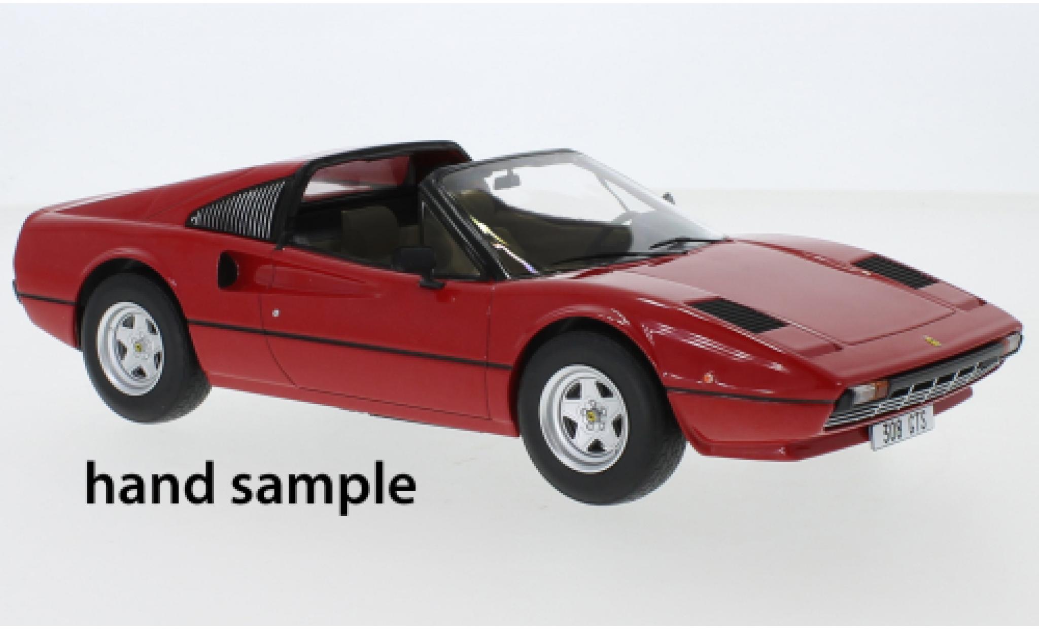 Ferrari 308 1/18 MCG GTS rosso 1977 offen modellino in miniatura