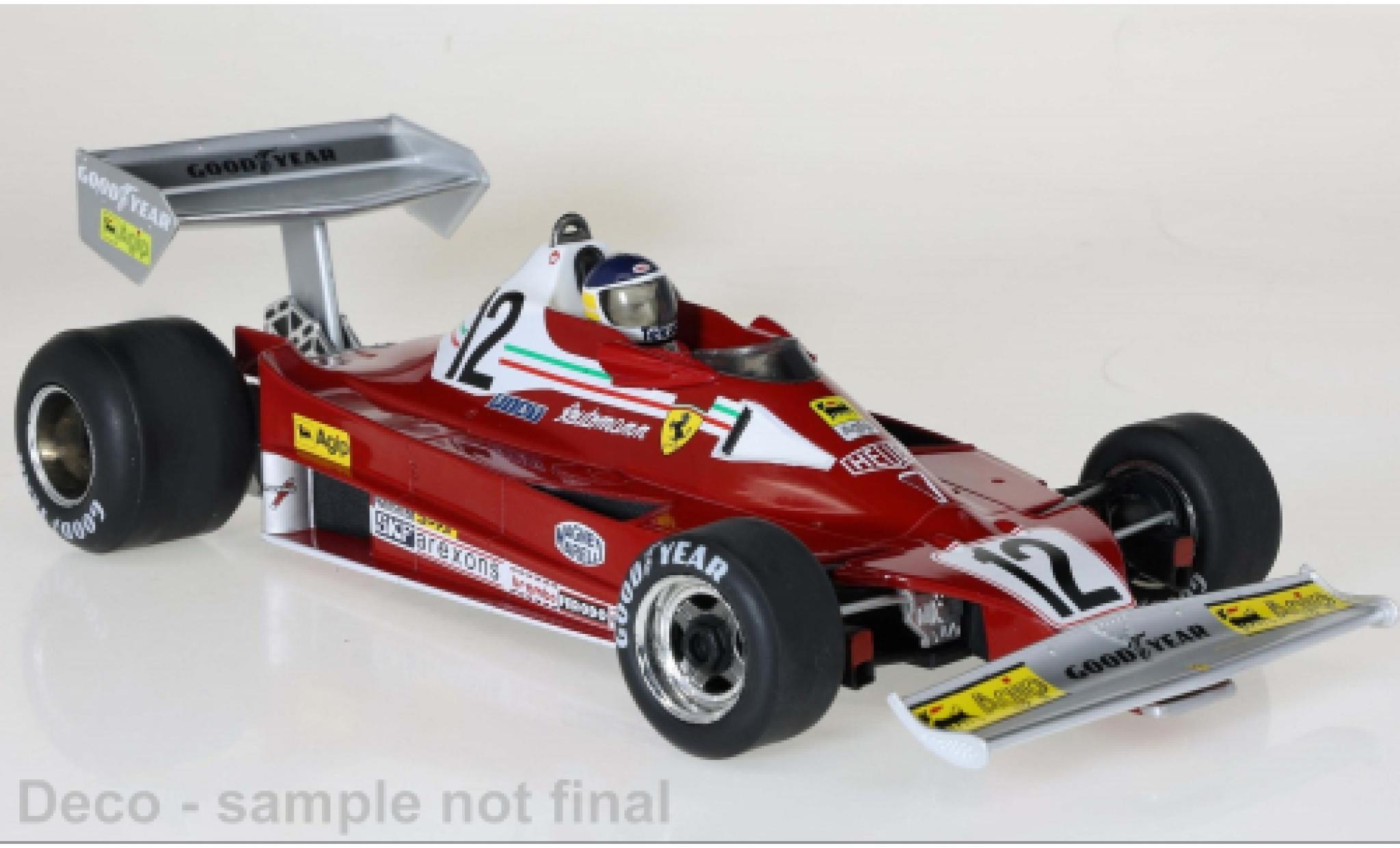 Ferrari 312 1/18 MCG T2B No.12 Scuderia SpA SEFAC Formel 1 1977 C.Reutemann modellino in miniatura